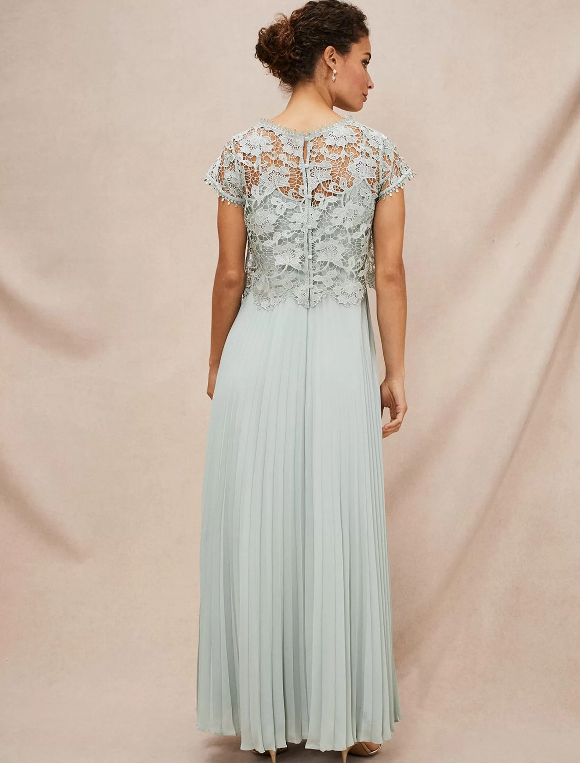 Phase Eight Michelle Double Layer Maxi Dress Eau De Nil Flash Sale