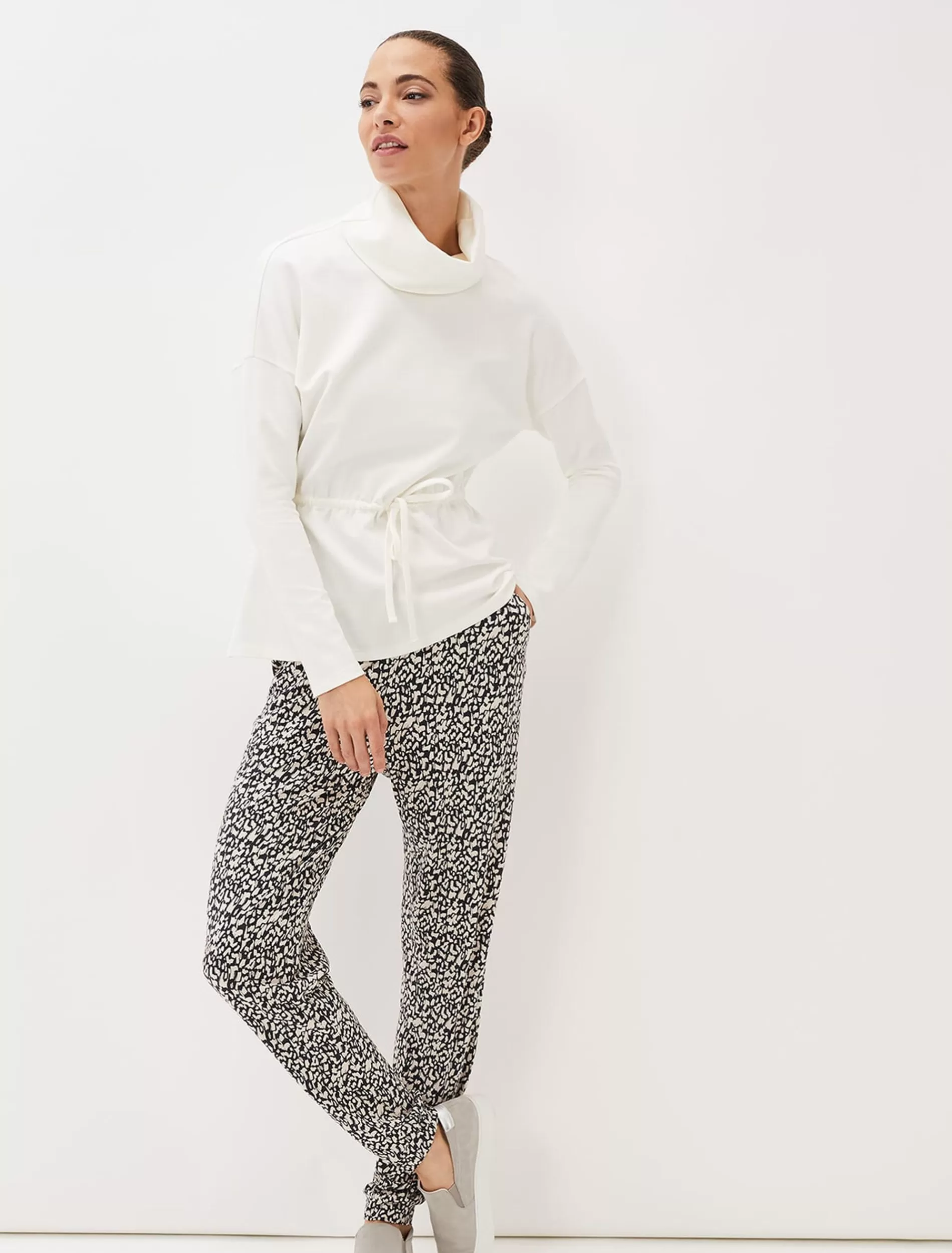 Phase Eight Milee Printed Jersey Joggers Multi-Coloured Best Sale