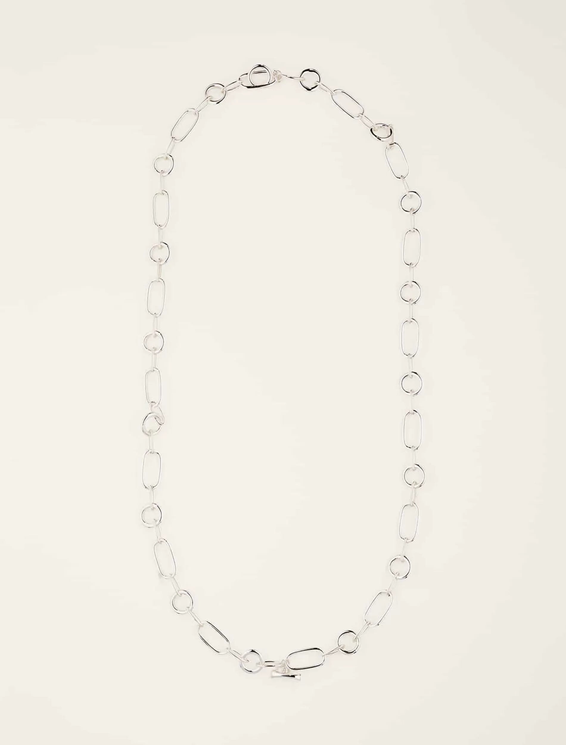 Phase Eight Miranda Chain Necklace Silver Cheap
