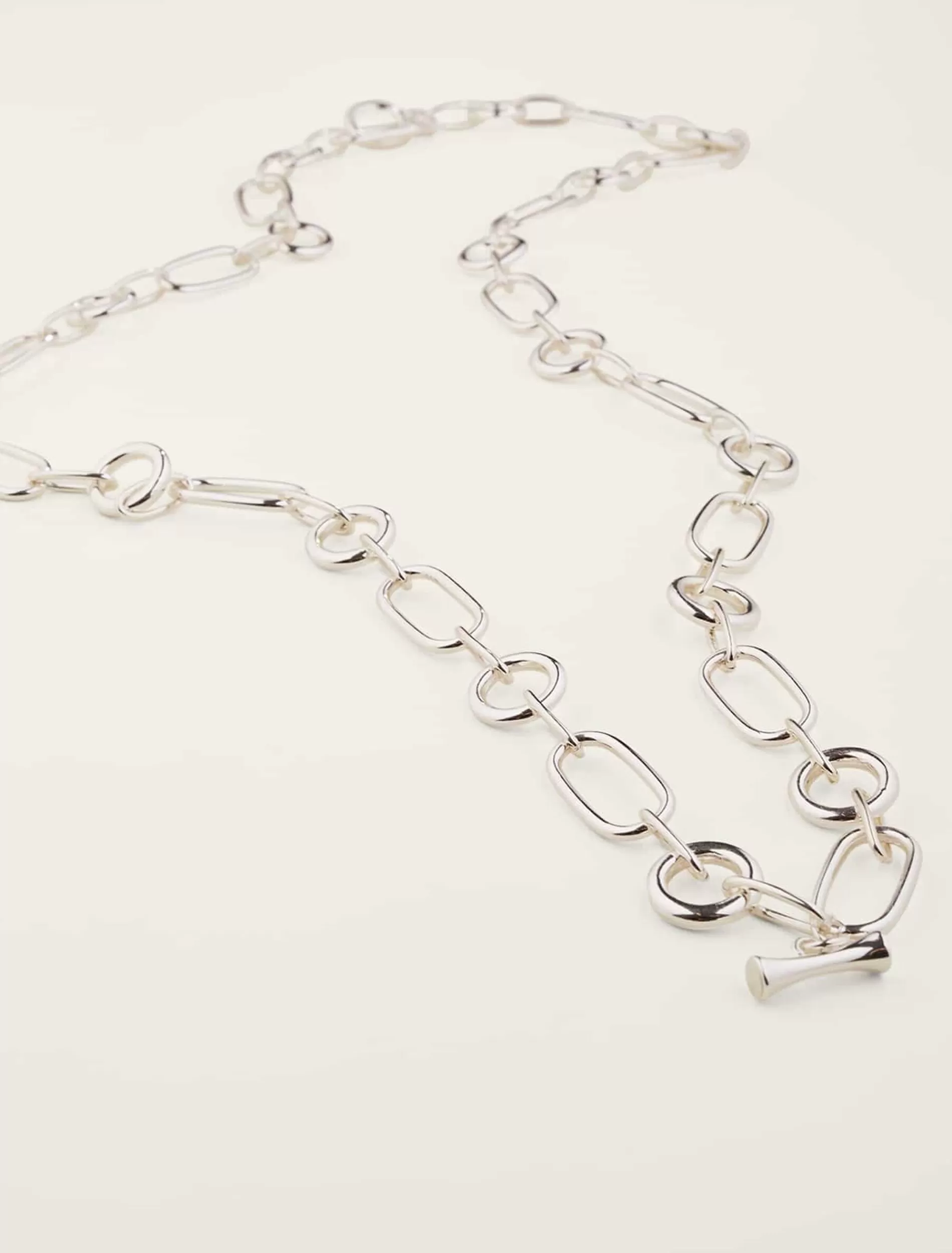 Phase Eight Miranda Chain Necklace Silver Cheap