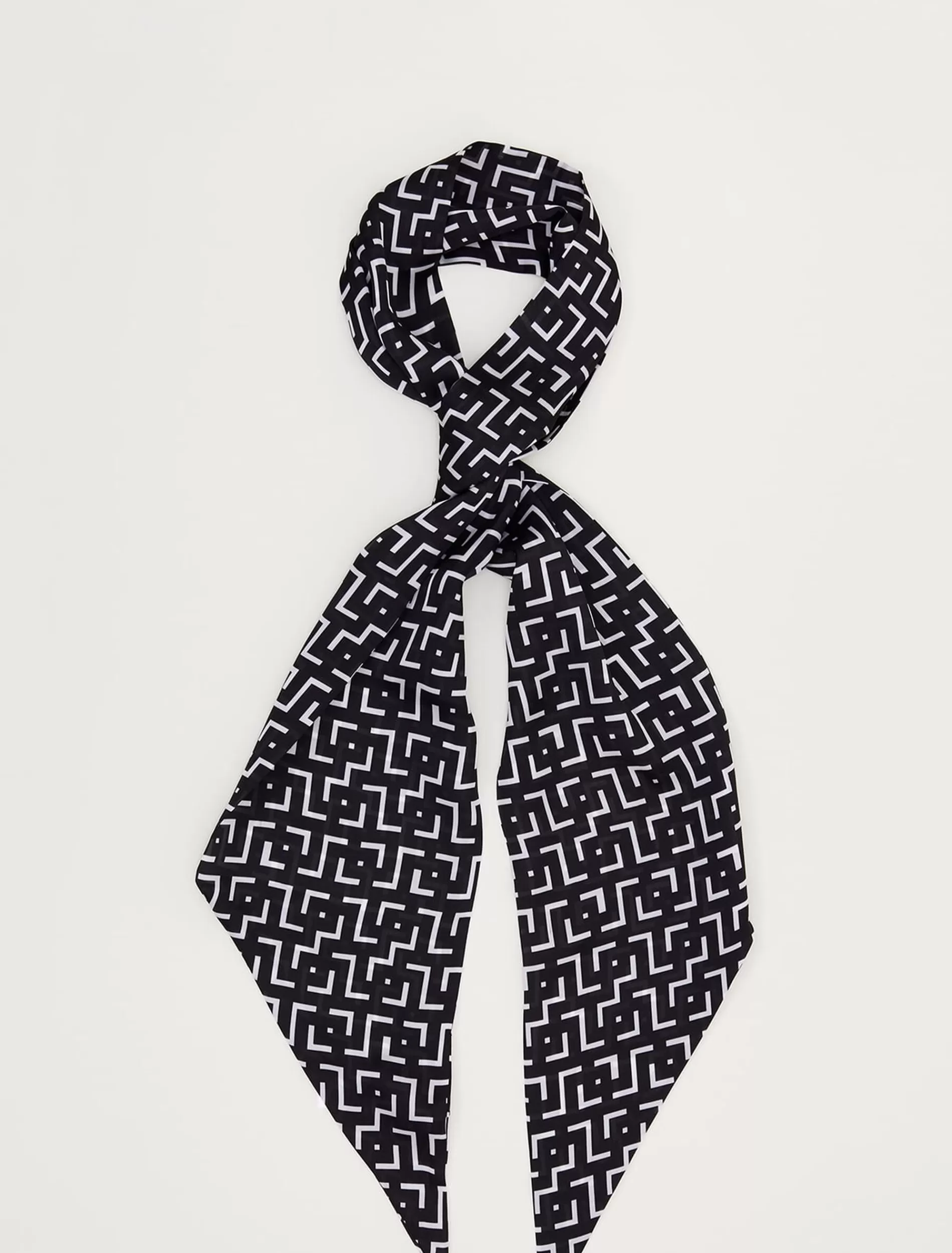 Phase Eight Mono Geo Lightweight Scarf Black/White Online