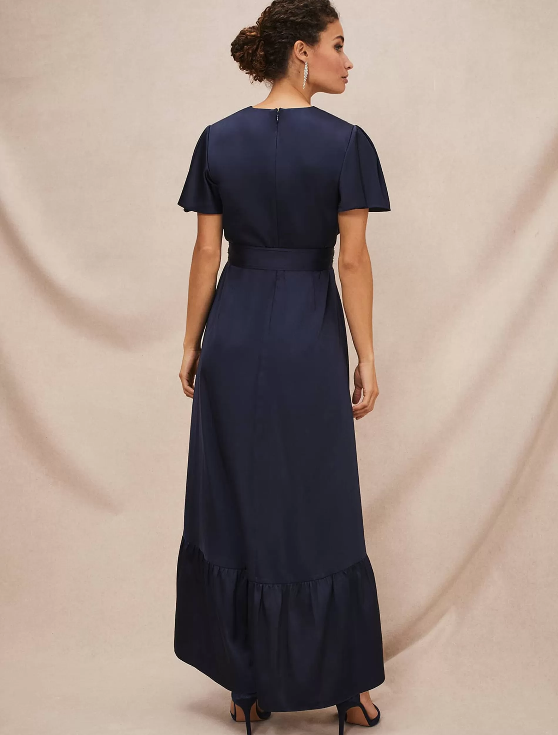 Phase Eight Nancie Eclipse Hem Dress Navy Best Sale