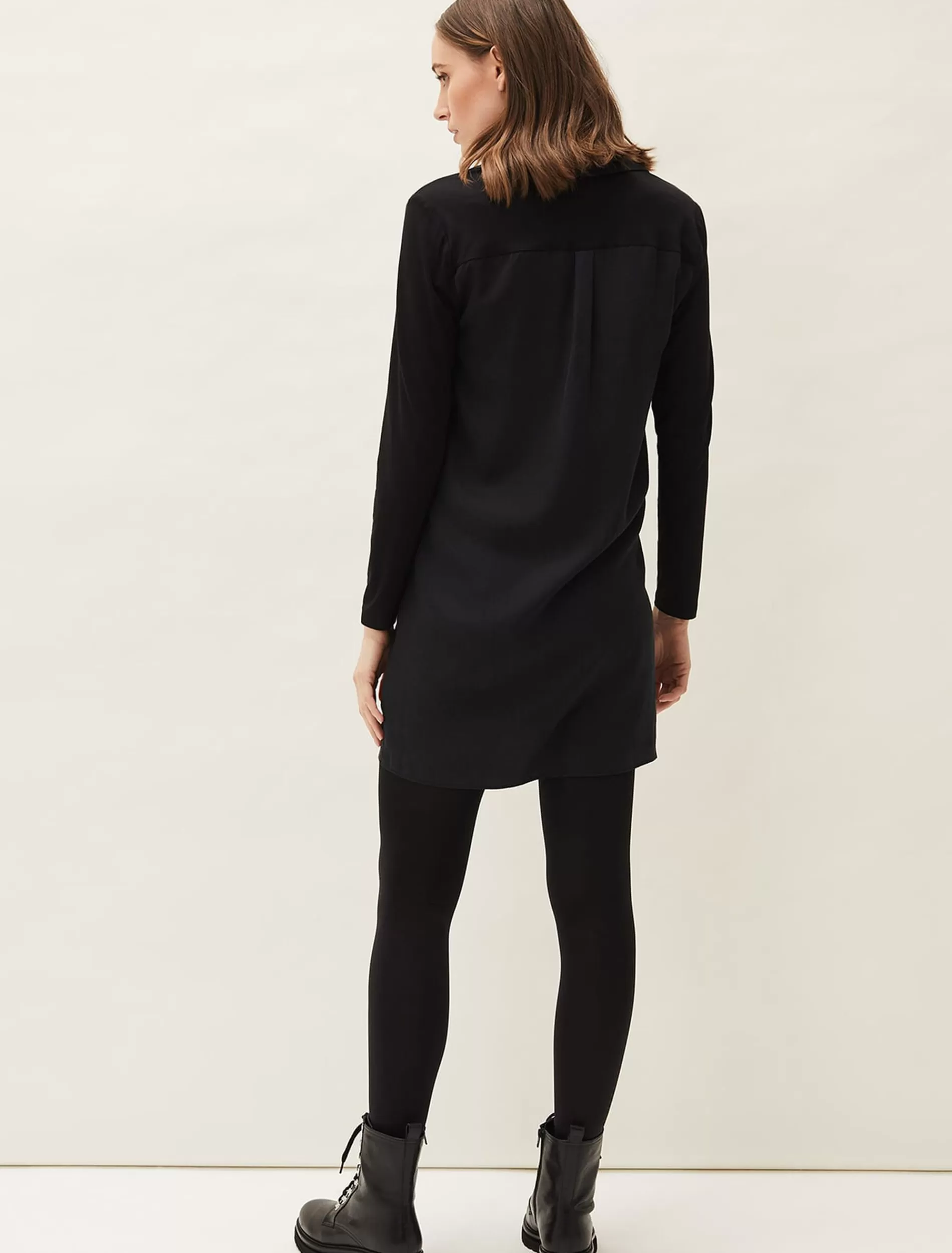 Phase Eight Neave Button Tunic Black Online
