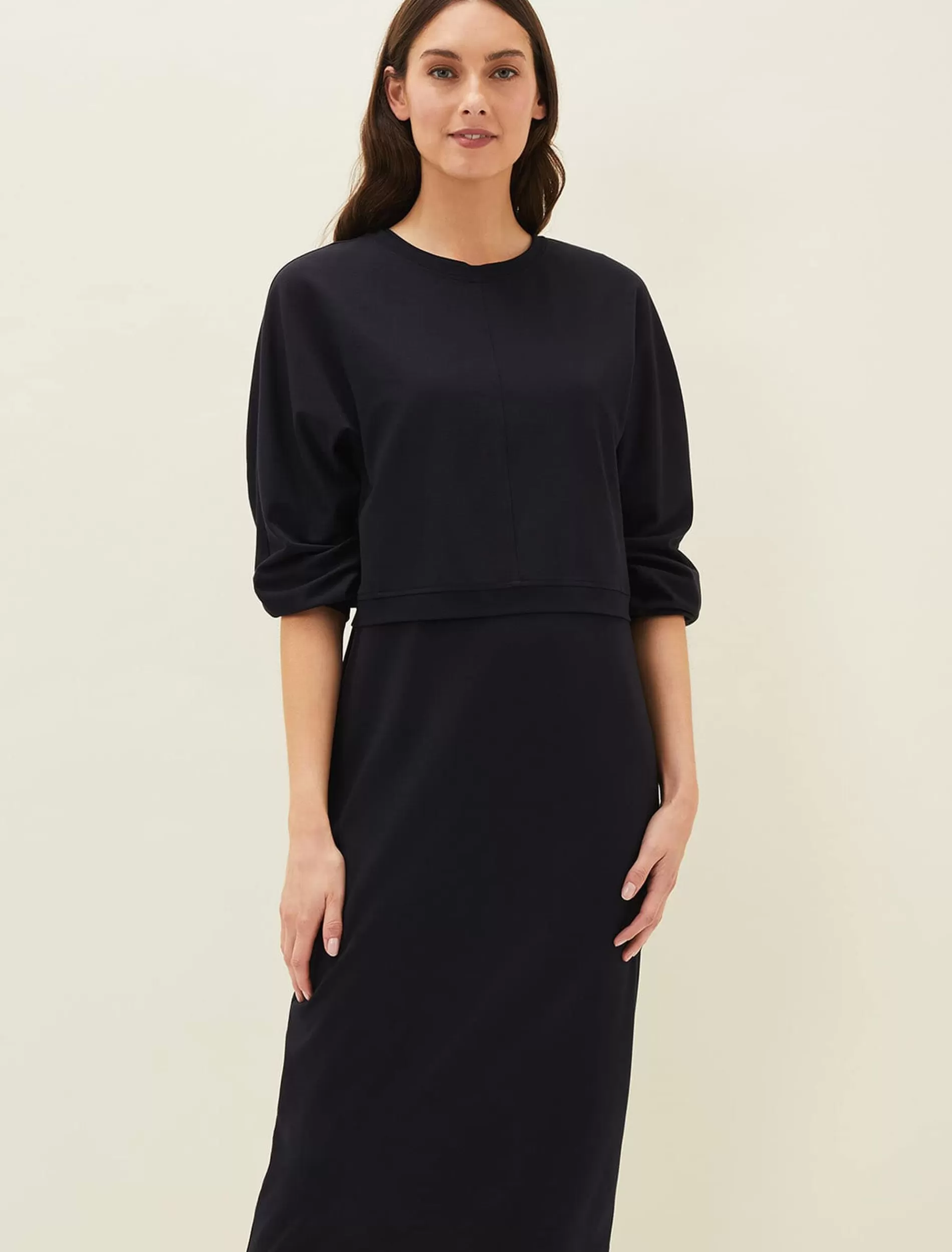 Phase Eight Nici Two Piece Jersey Dress Navy Cheap
