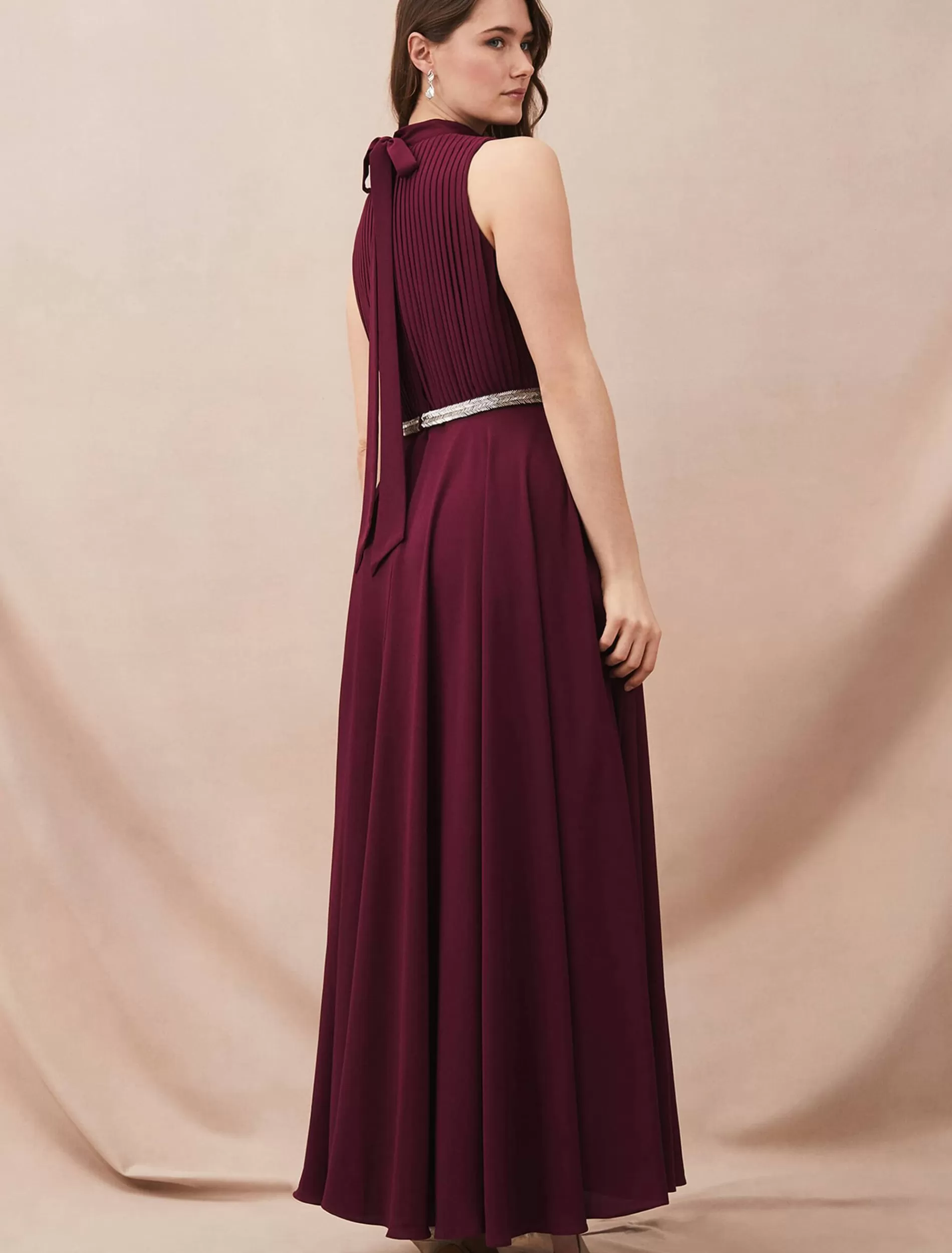 Phase Eight Nicola Maxi Dress Berry Cheap