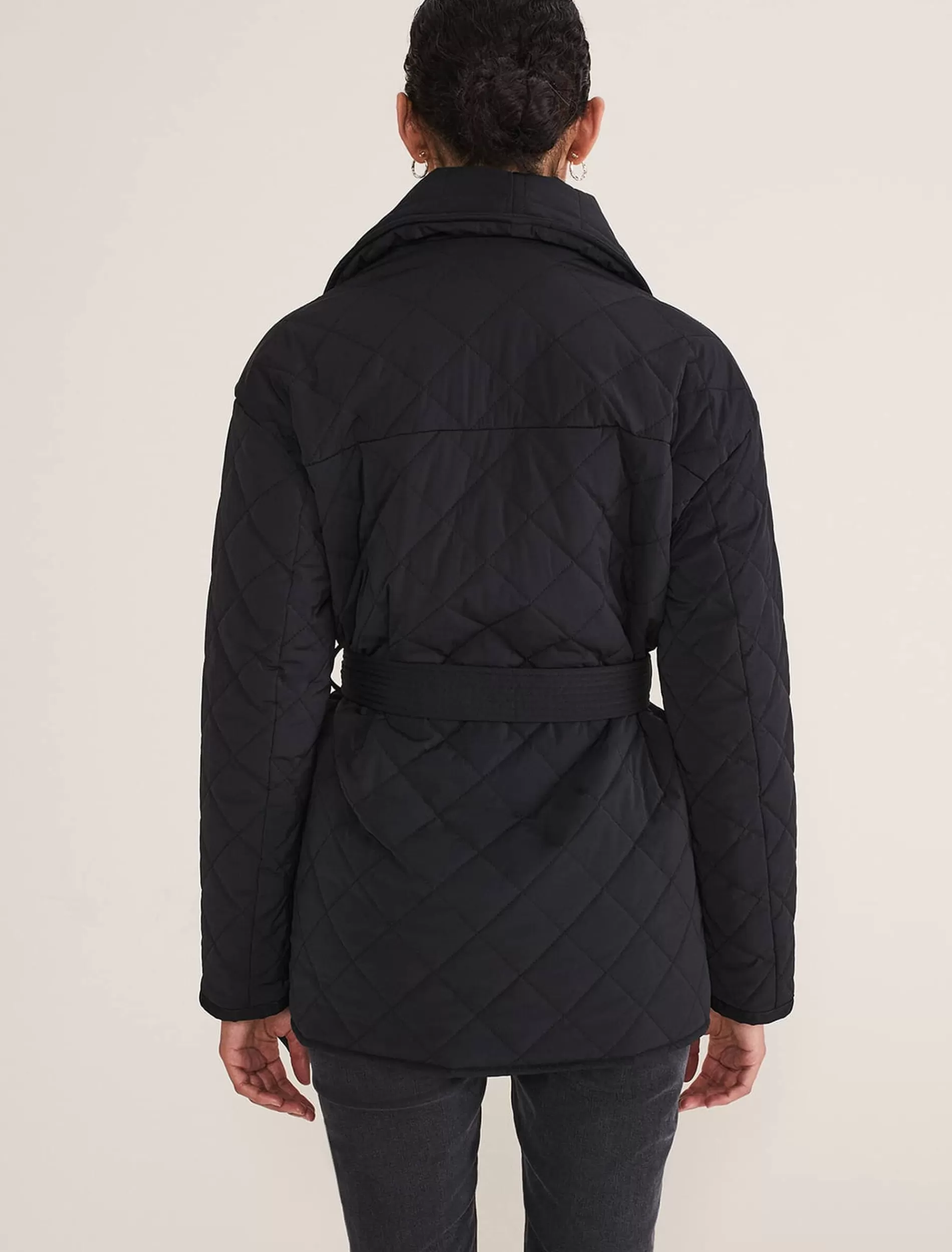 Phase Eight Nila Short Quilted Puffer Black Fashion