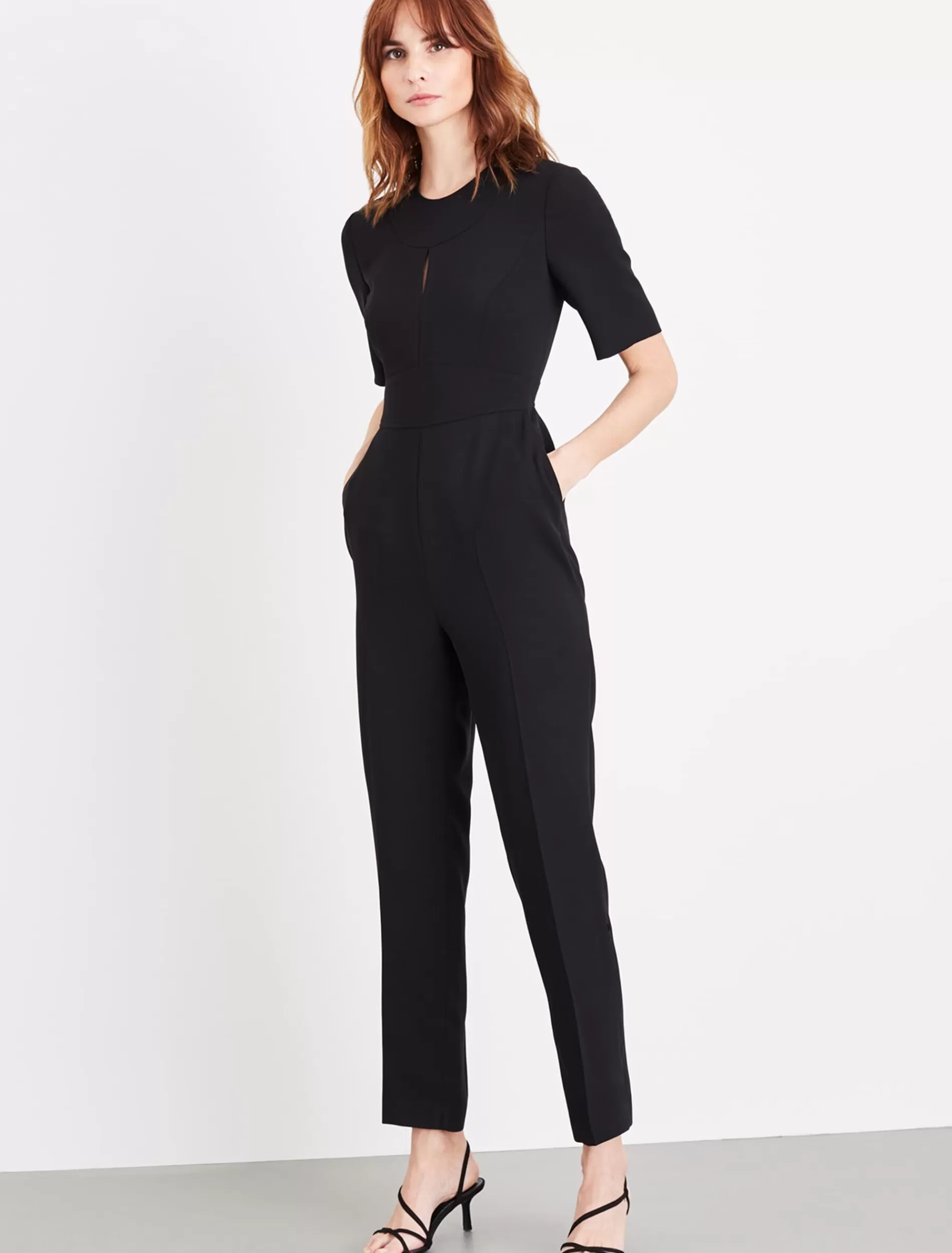 Phase Eight Nina City Suit Jumpsuit Black Shop