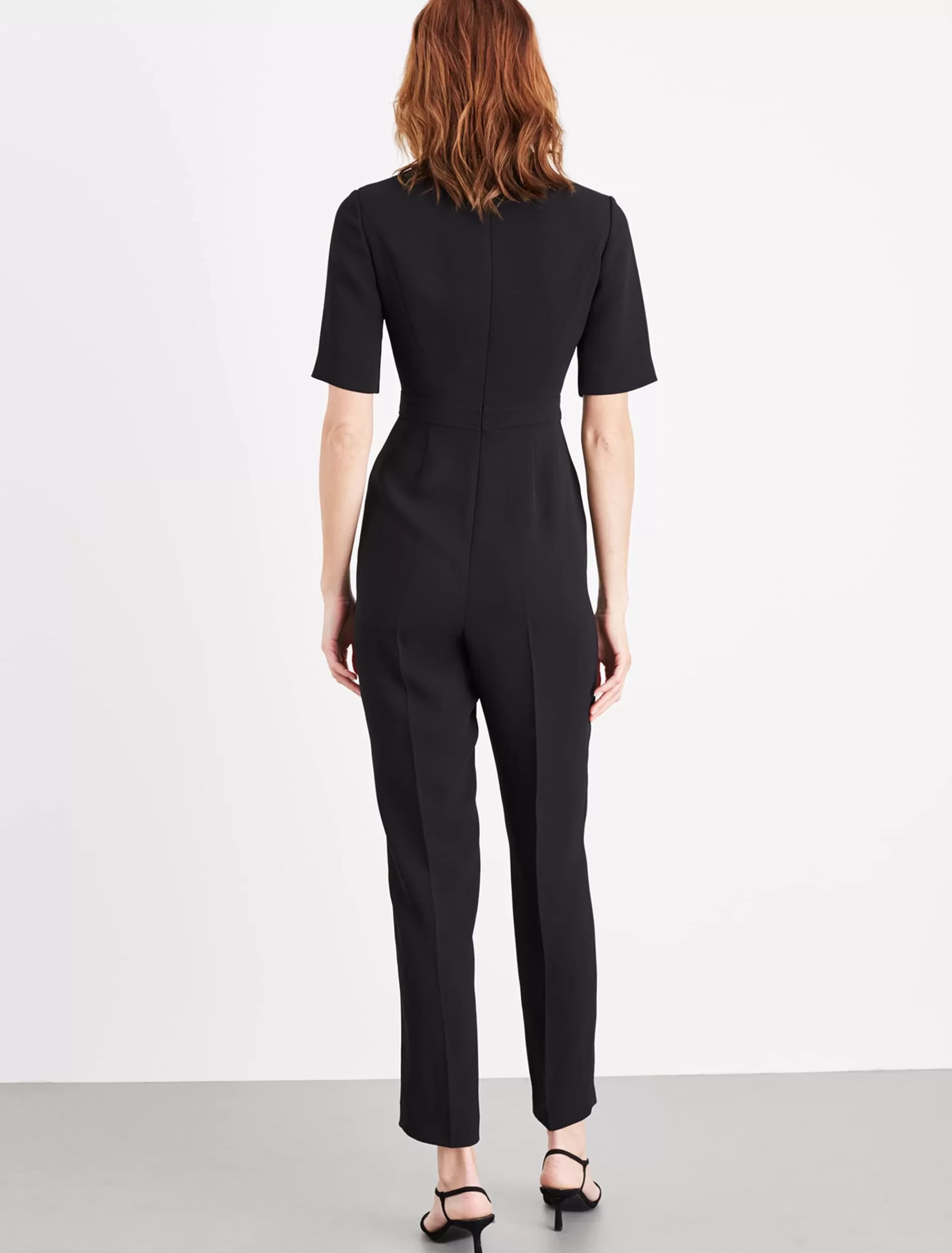 Phase Eight Nina City Suit Jumpsuit Black Shop