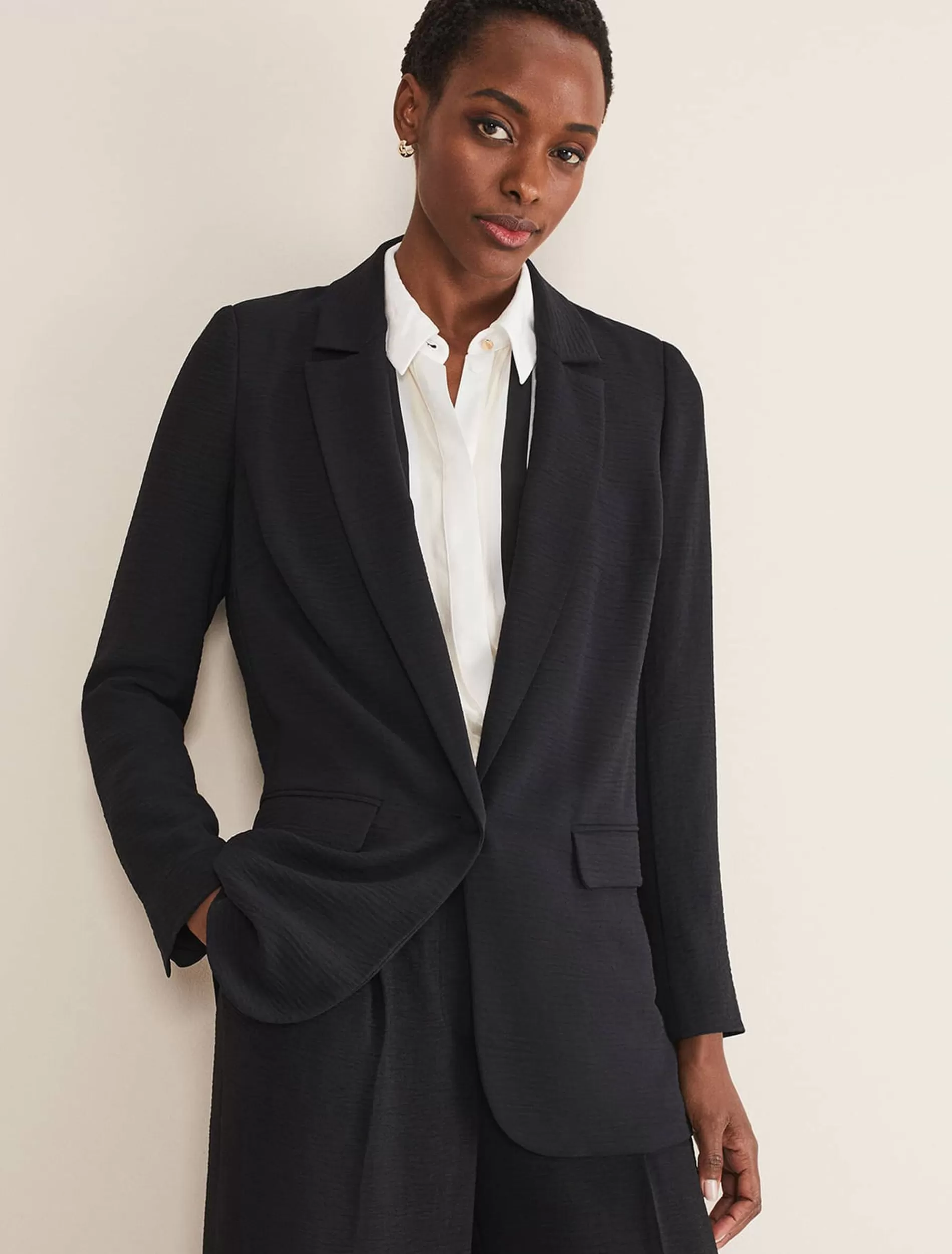 Phase Eight Opal Blazer Black Discount