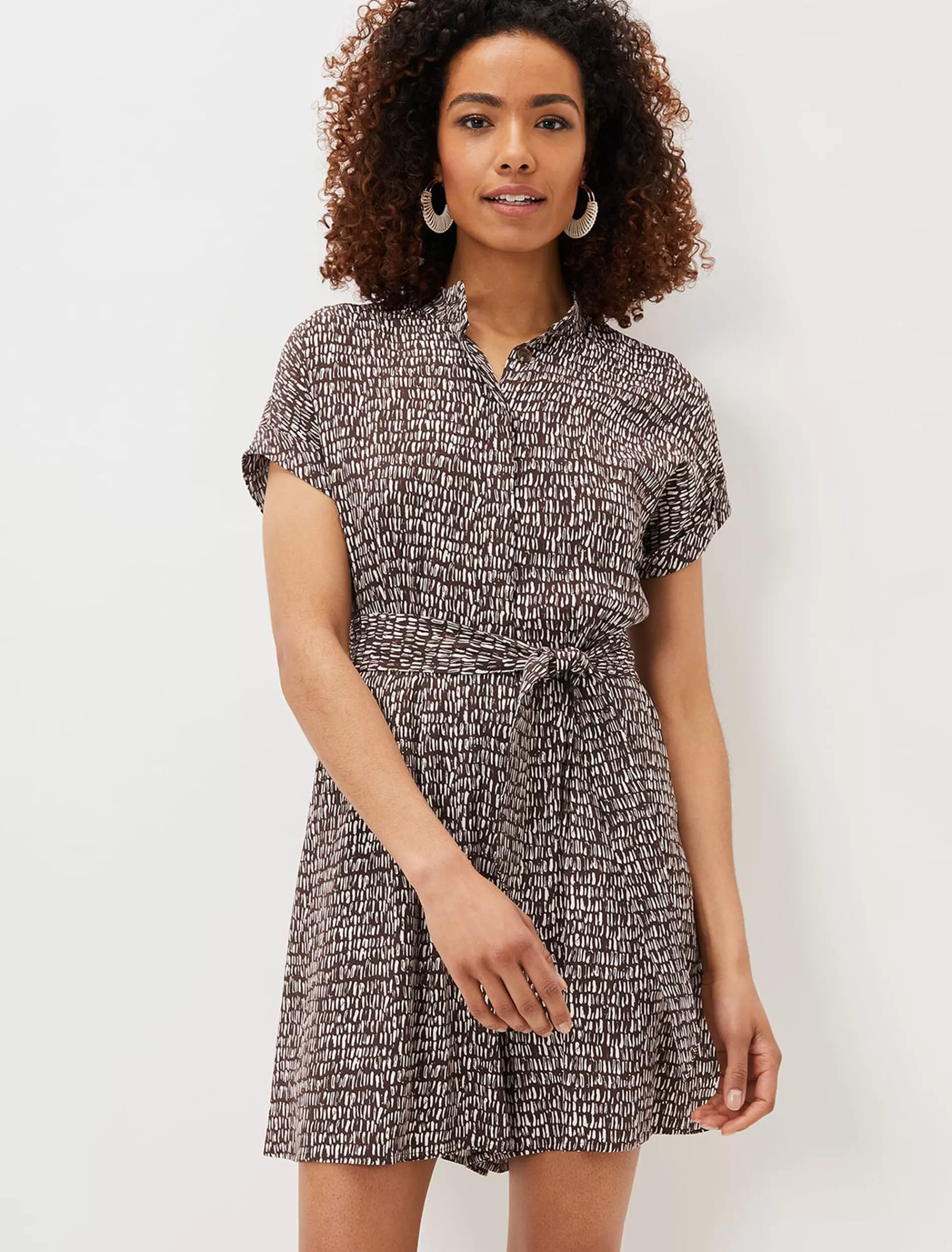 Phase Eight Paige Playsuit Mocha Clearance
