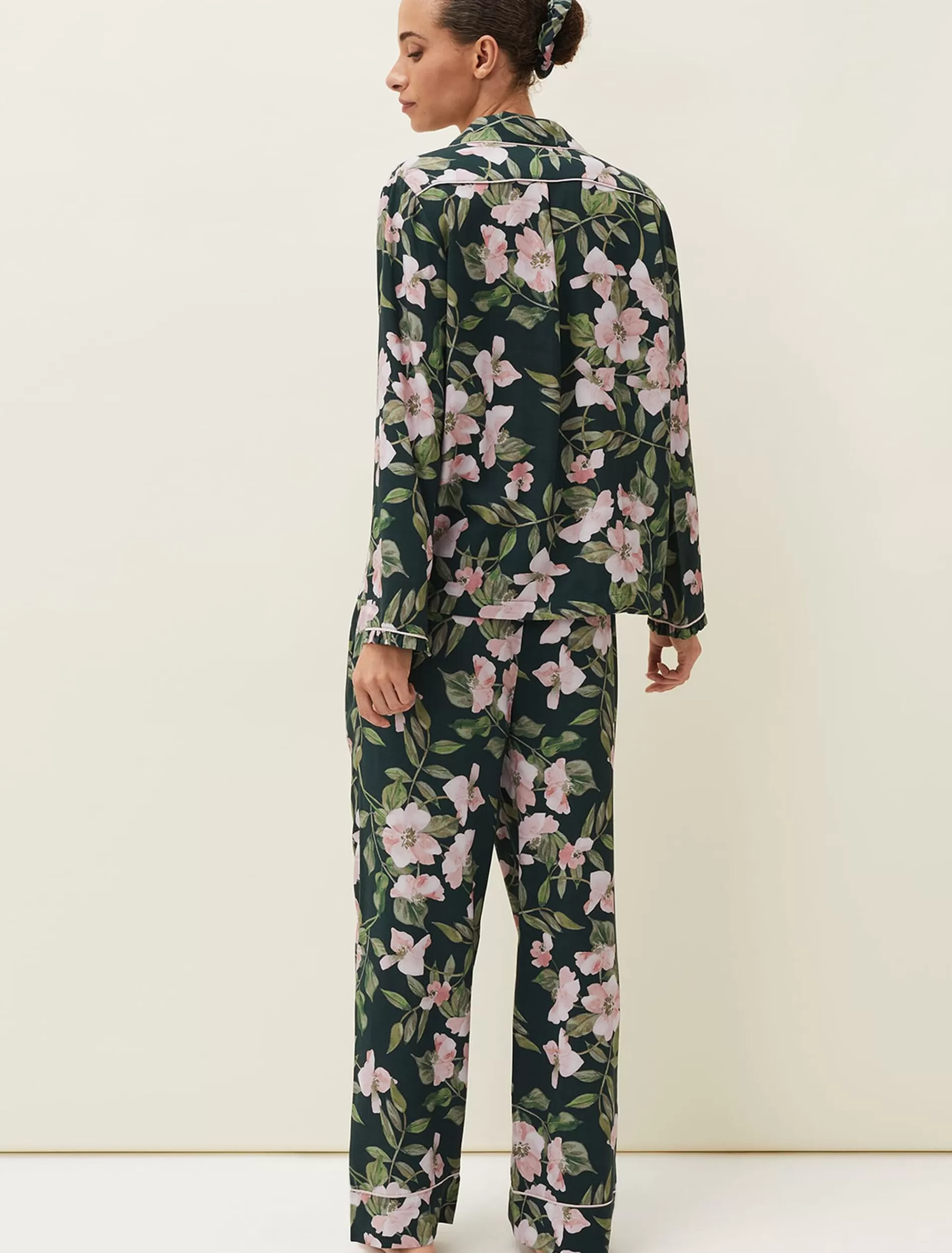 Phase Eight Pina Floral Print Pyjama Set Multi-Coloured Discount