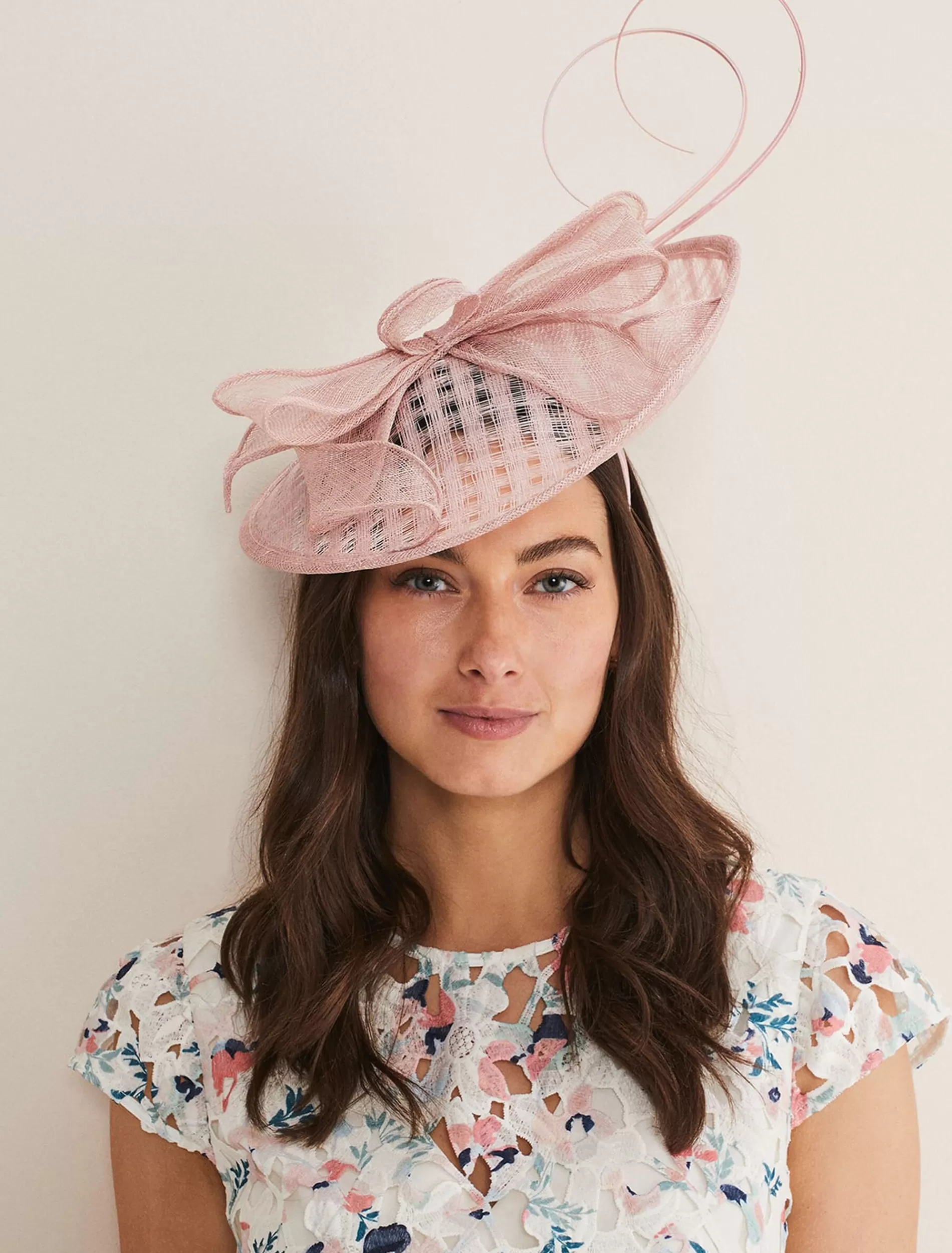 Phase Eight Quill And Bow Disc Fascinator Petal Discount
