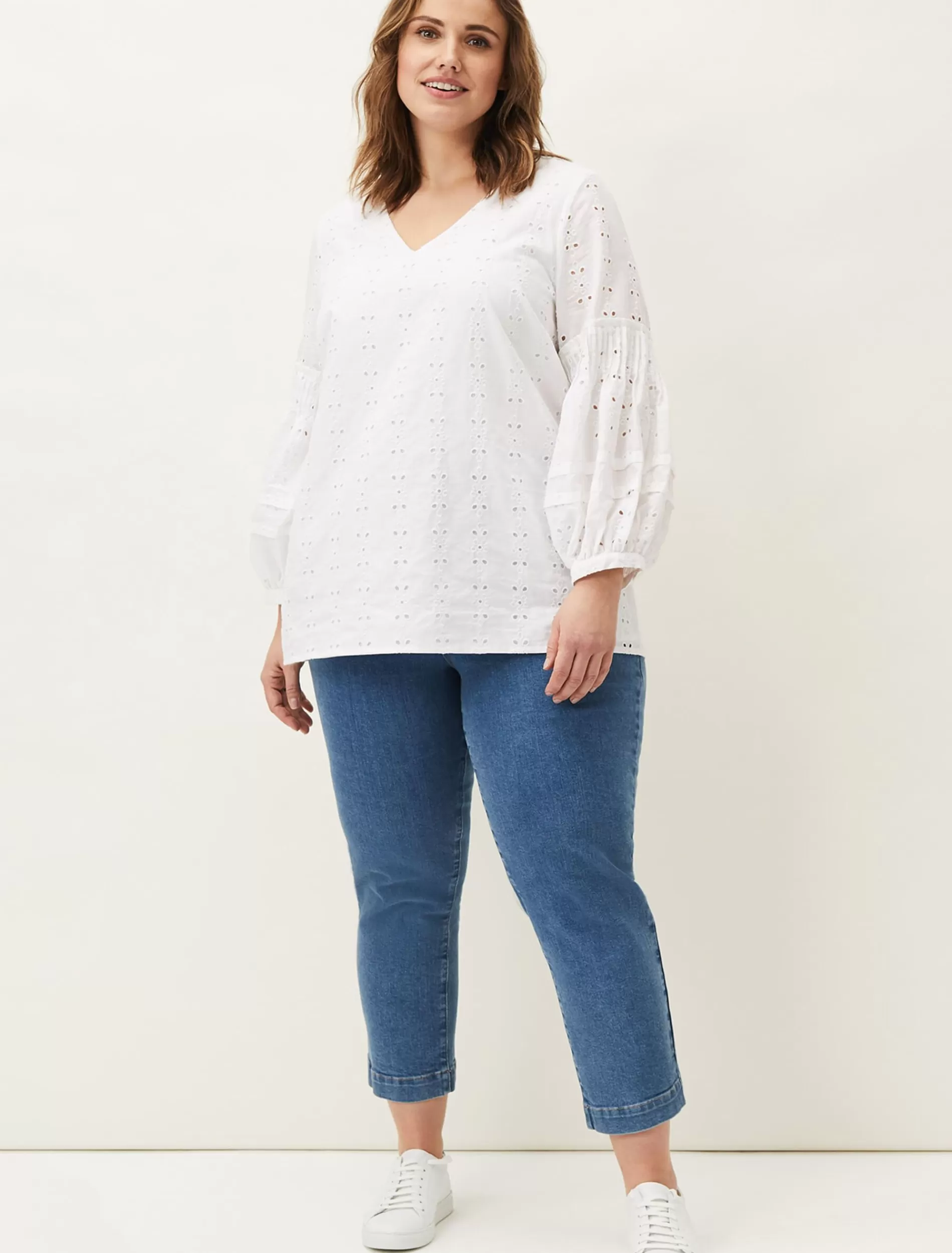 Phase Eight Ramona Straight Leg Jean Blue Cheap