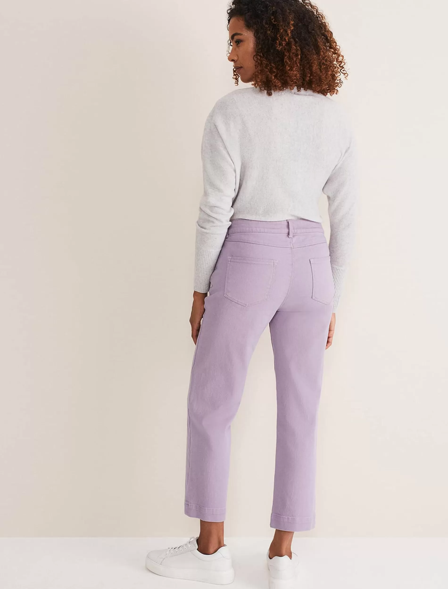 Phase Eight Ramona Straight Leg Jeans Lilac Online