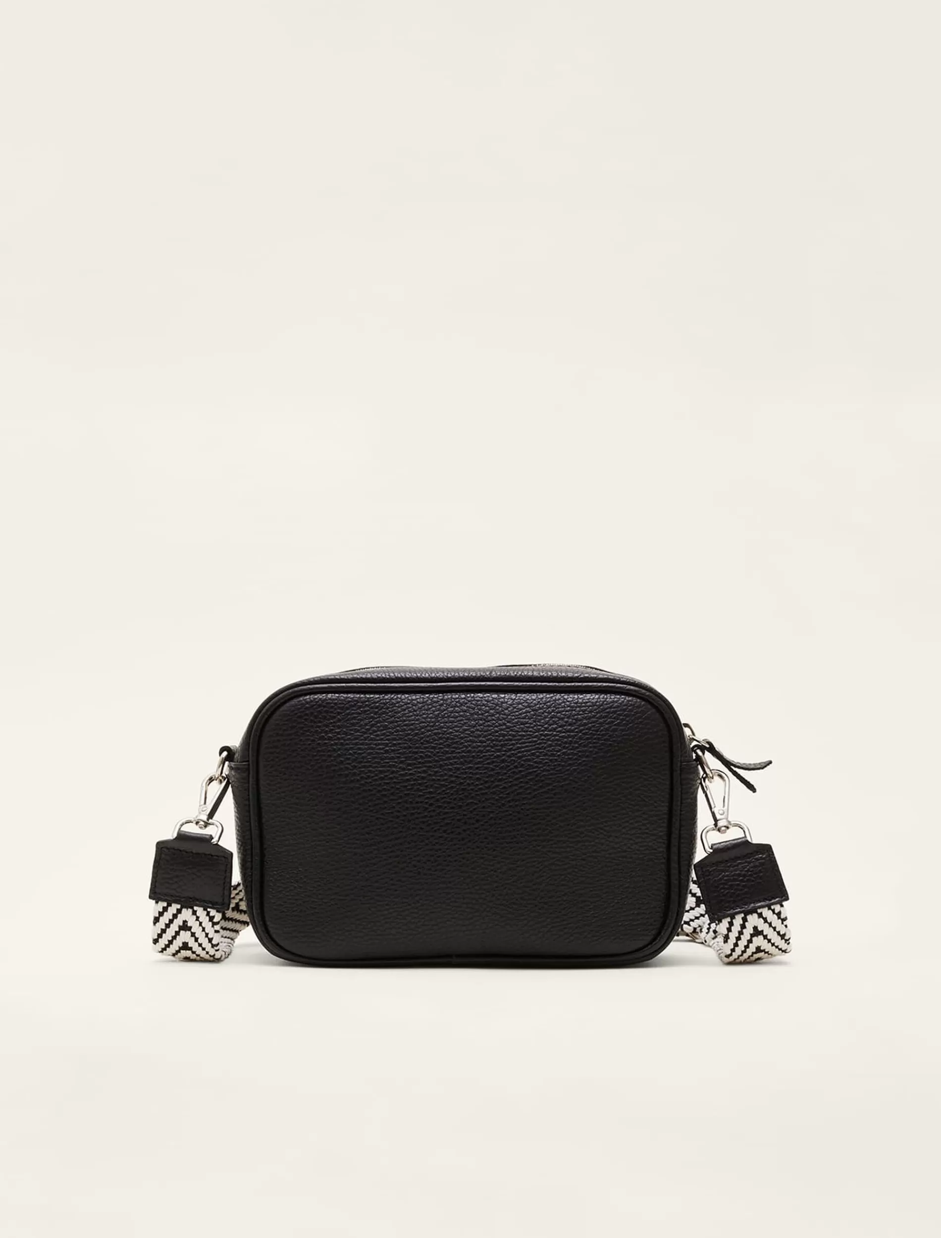 Phase Eight Reagan Leather Cross Body Strap Bag Black Store