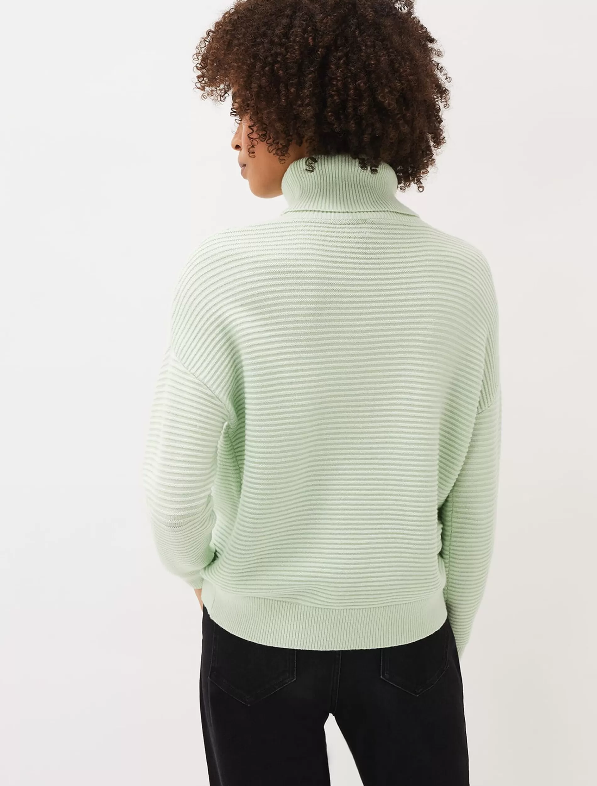 Phase Eight Rocco Ribbed Knit Jumper Mint Online