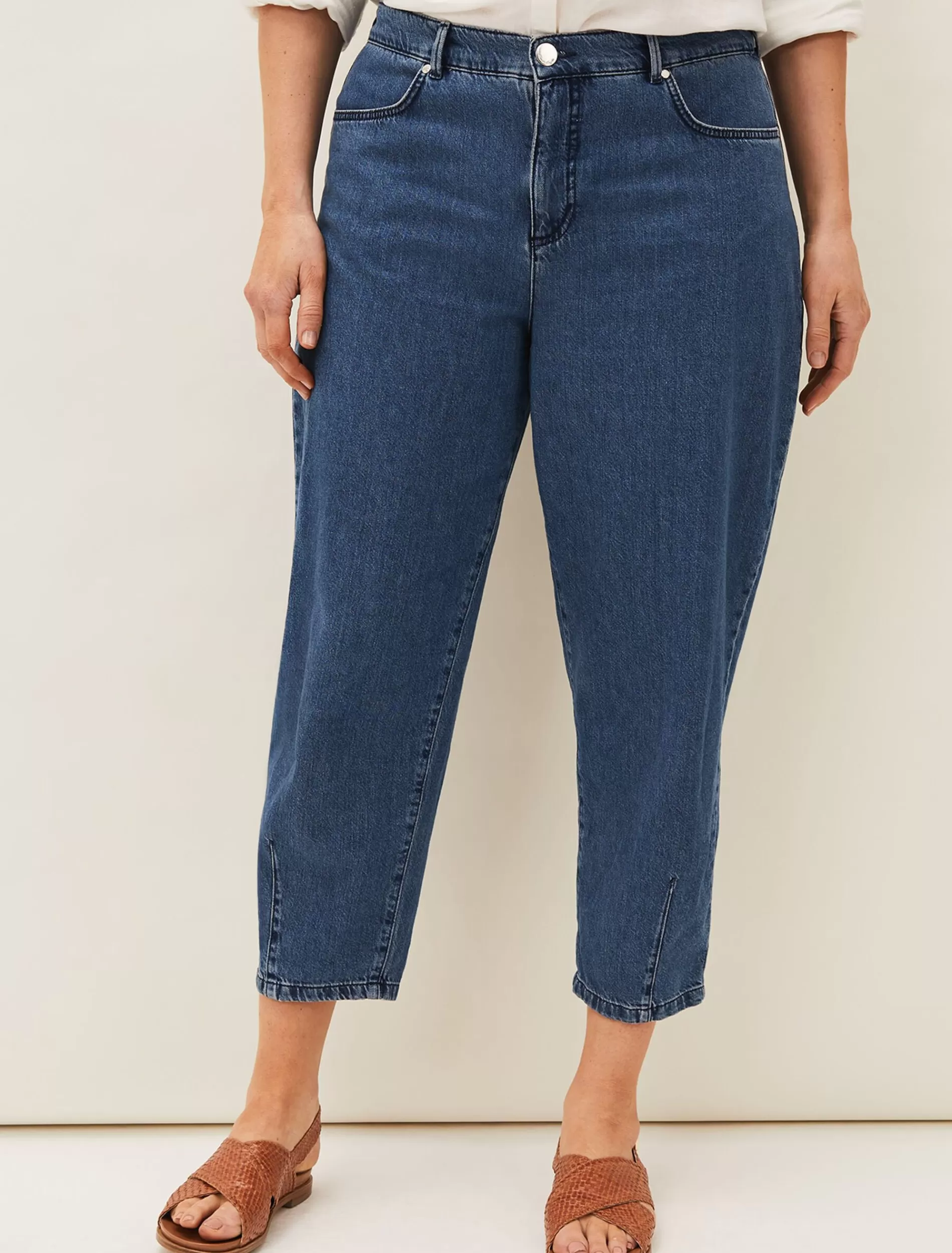 Phase Eight Romilly Barrel Leg Jean Indigo Clearance