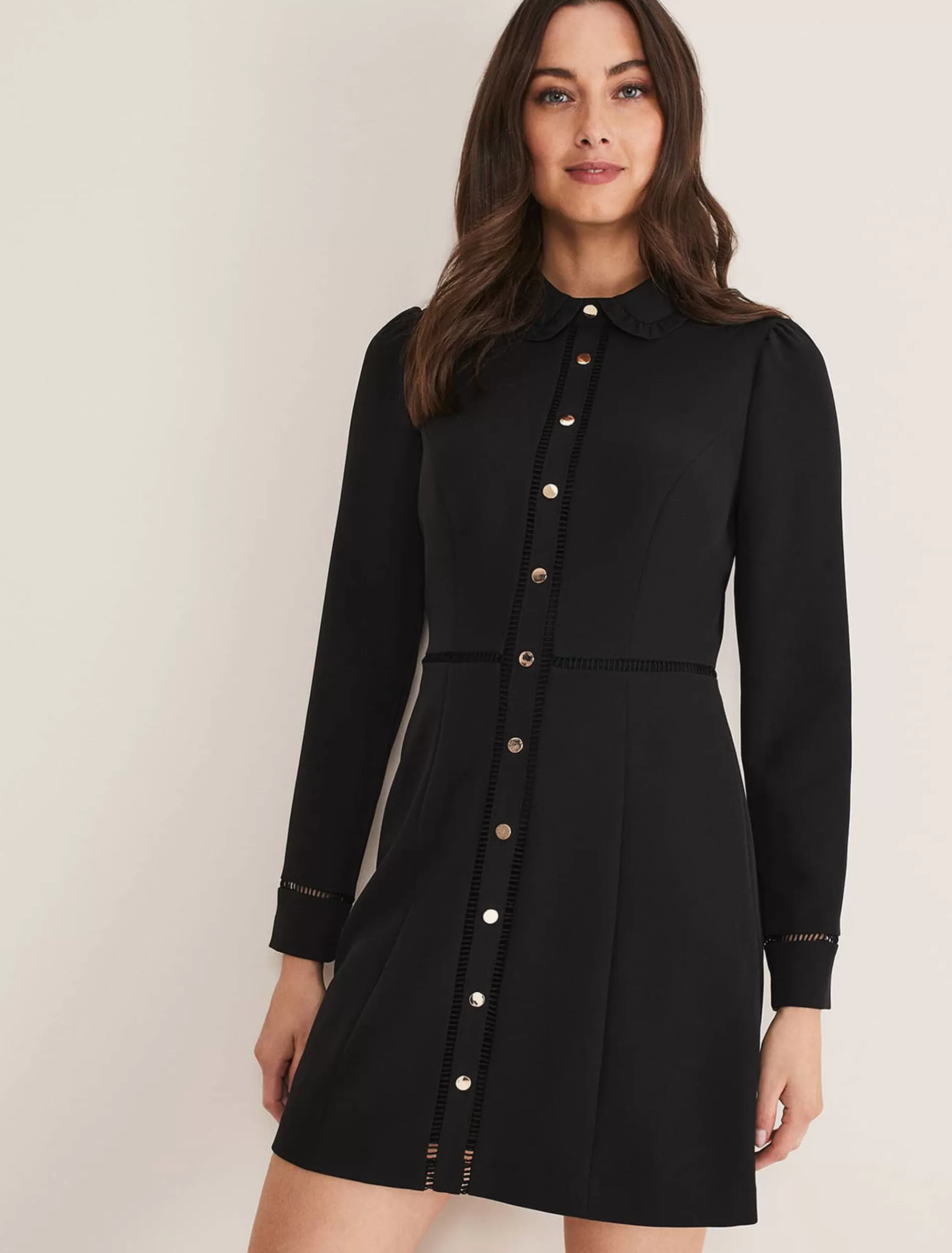 Phase Eight Rosa Tailored Dress Black Cheap