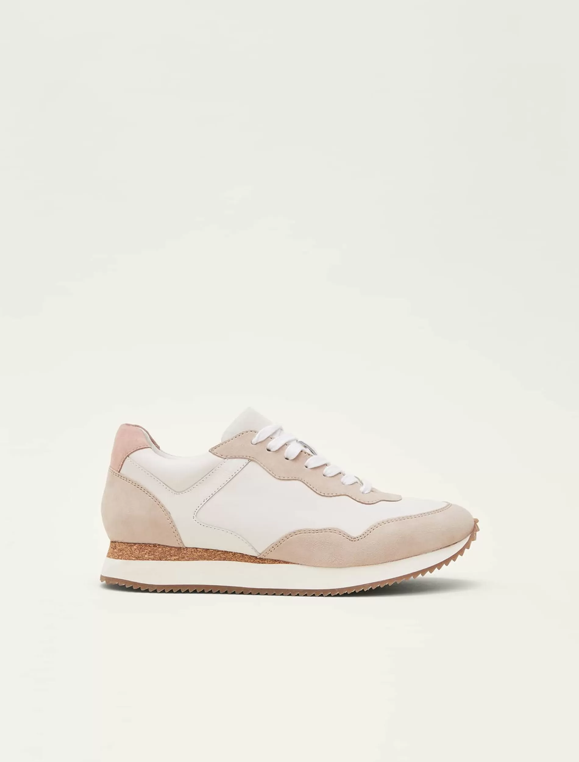 Phase Eight Runner Trainer Beige New