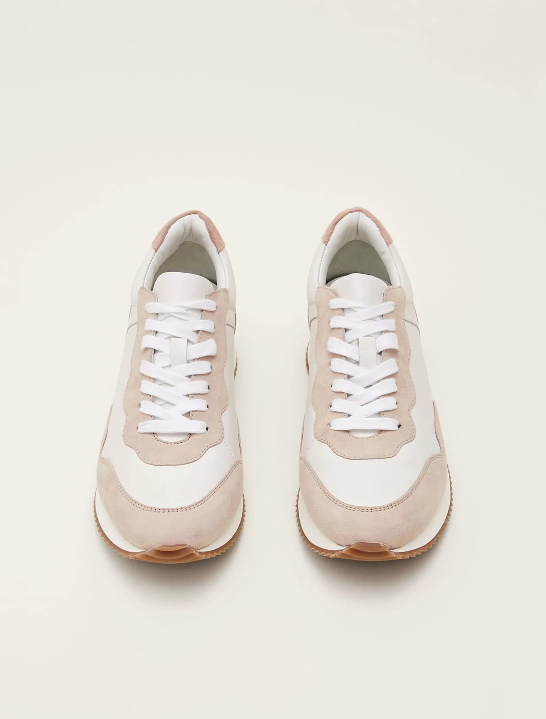 Phase Eight Runner Trainer Beige New
