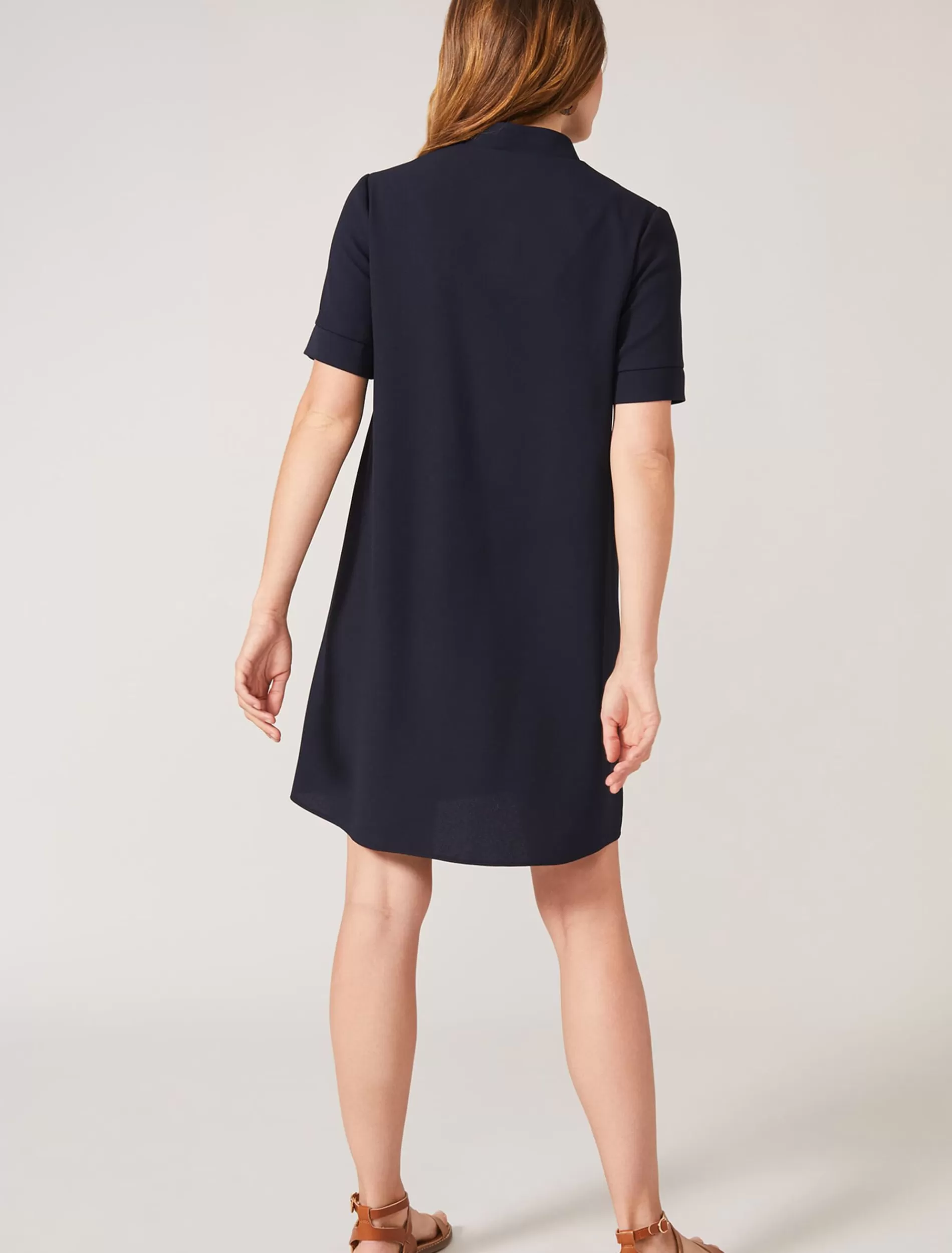 Phase Eight Sabine Swing Dress Navy Sale