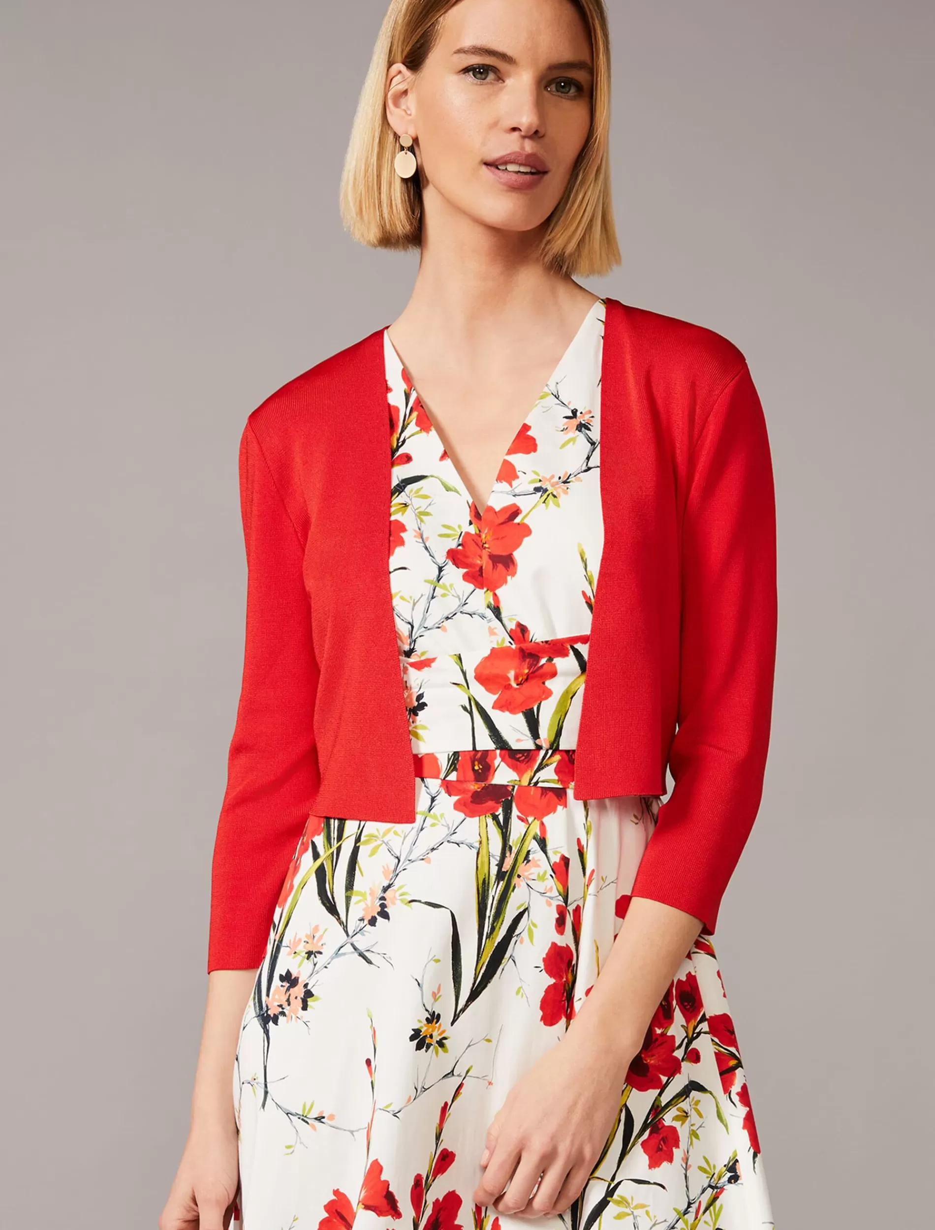 Phase Eight Salma Lightweight Knitted Jacket Fire Sale