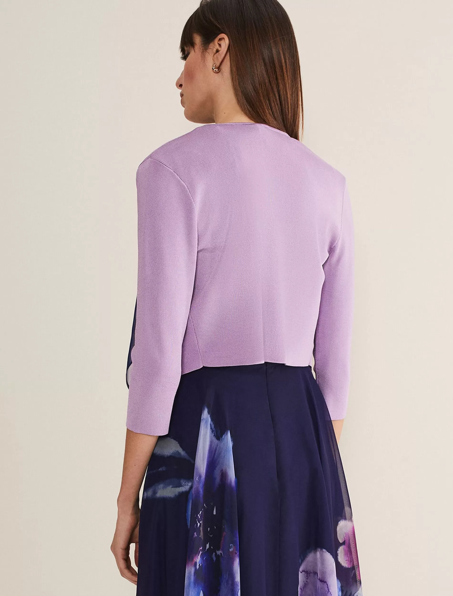 Phase Eight Salma Lightweight Knitted Jacket Crocus Online