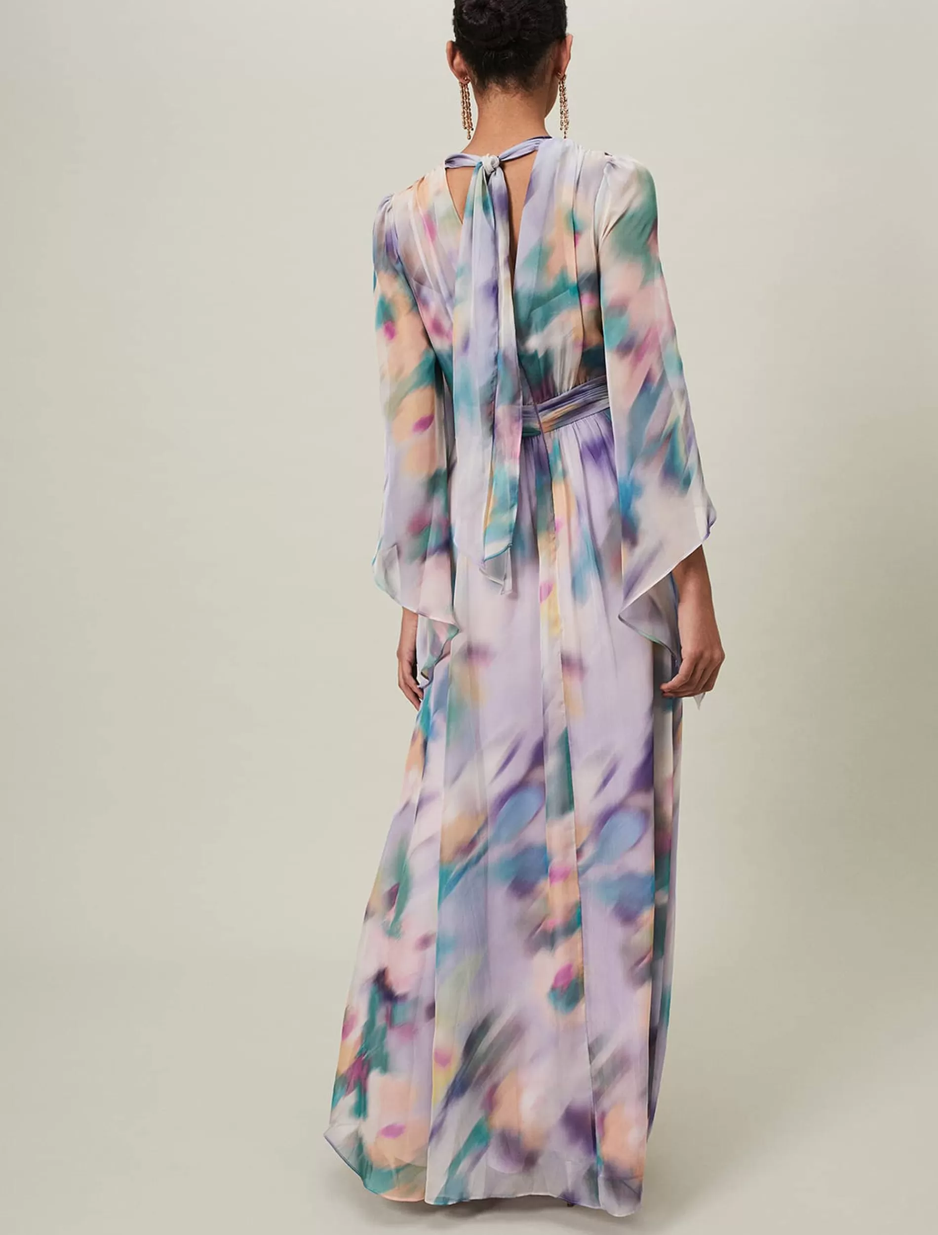 Phase Eight Selene Printed Maxi Dress Multi-Coloured Sale