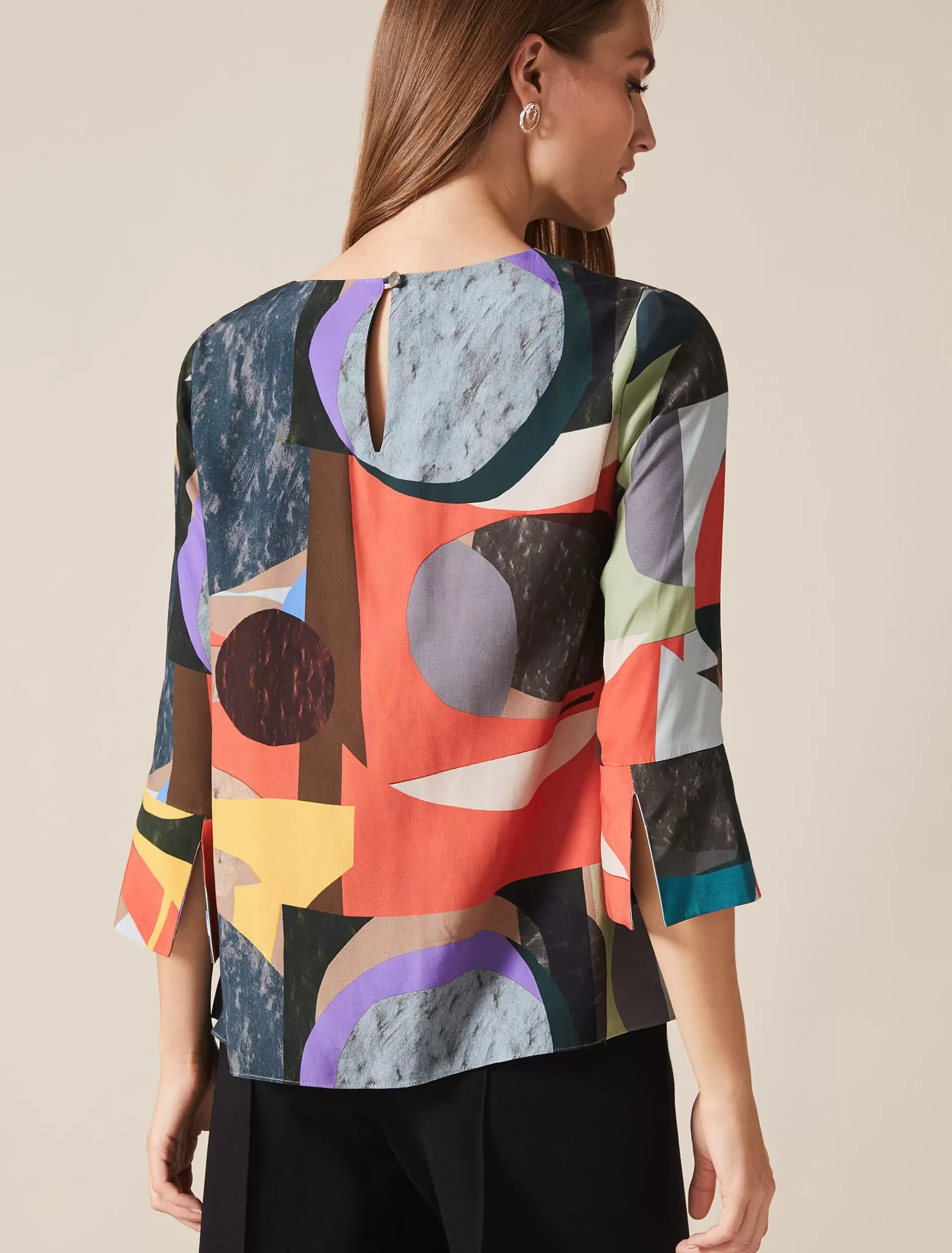 Phase Eight Sevina Print Blouse Multi-Coloured Best Sale