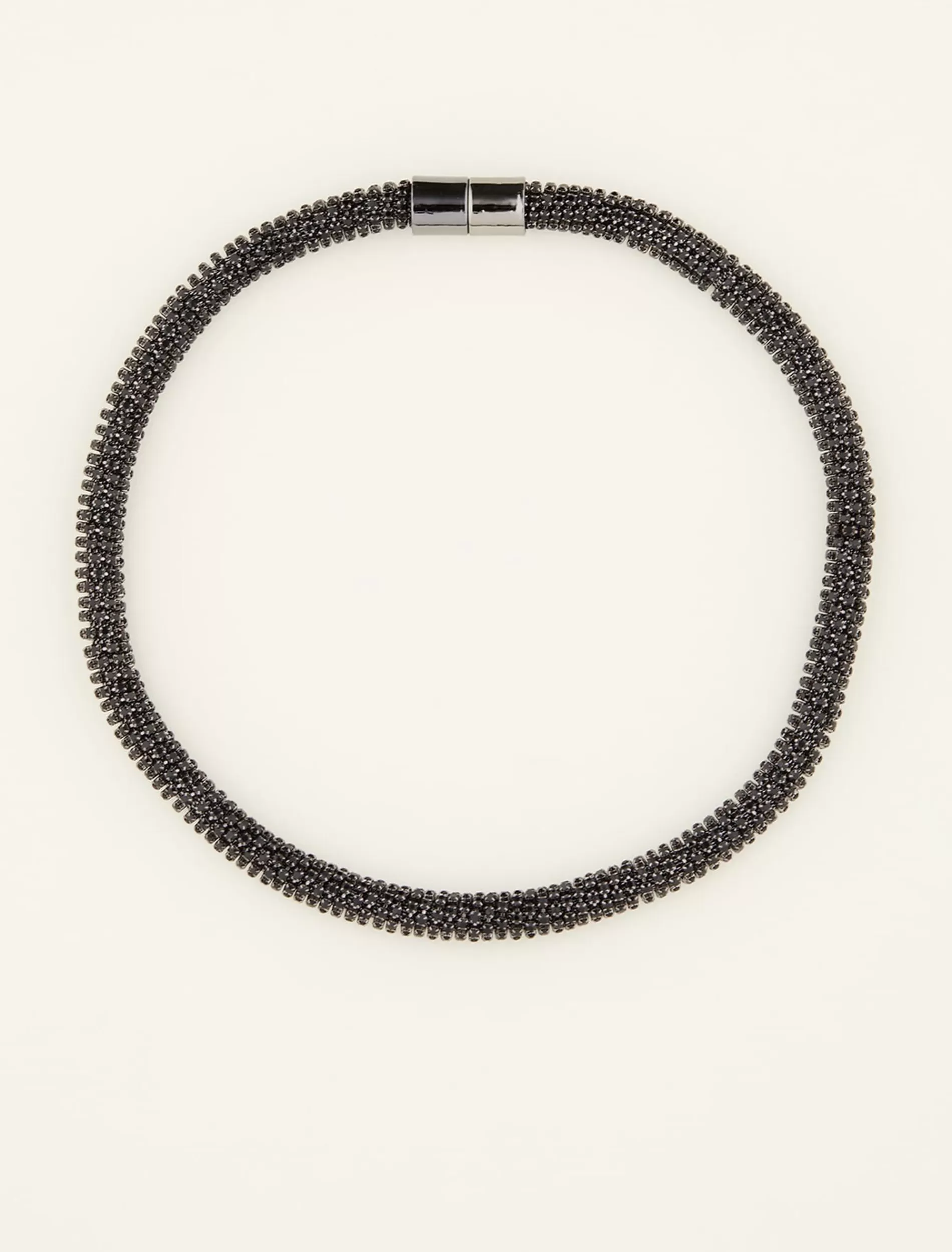 Phase Eight Sparkle Necklace Black Discount