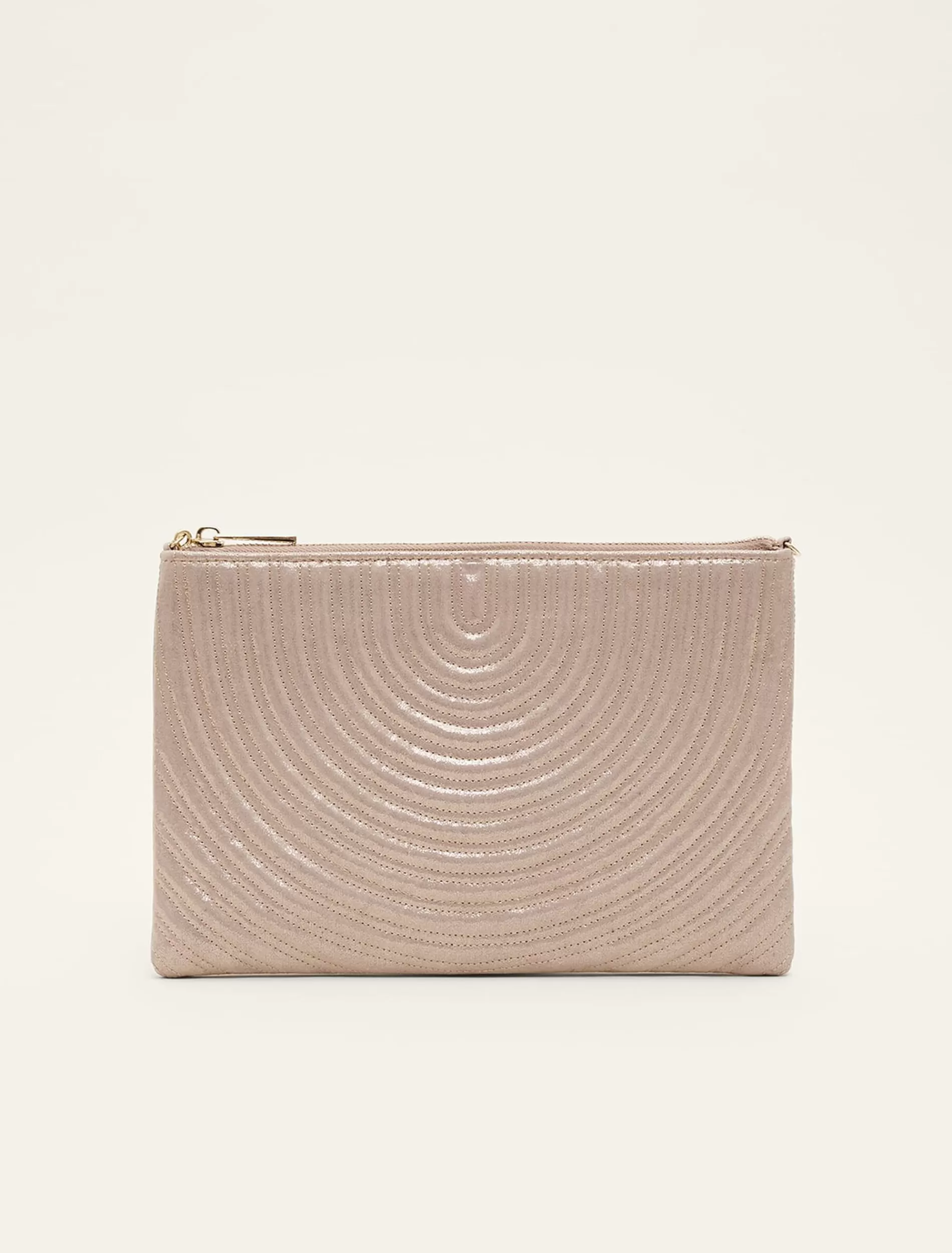 Phase Eight Stitched Clutch Bag Metallic Best