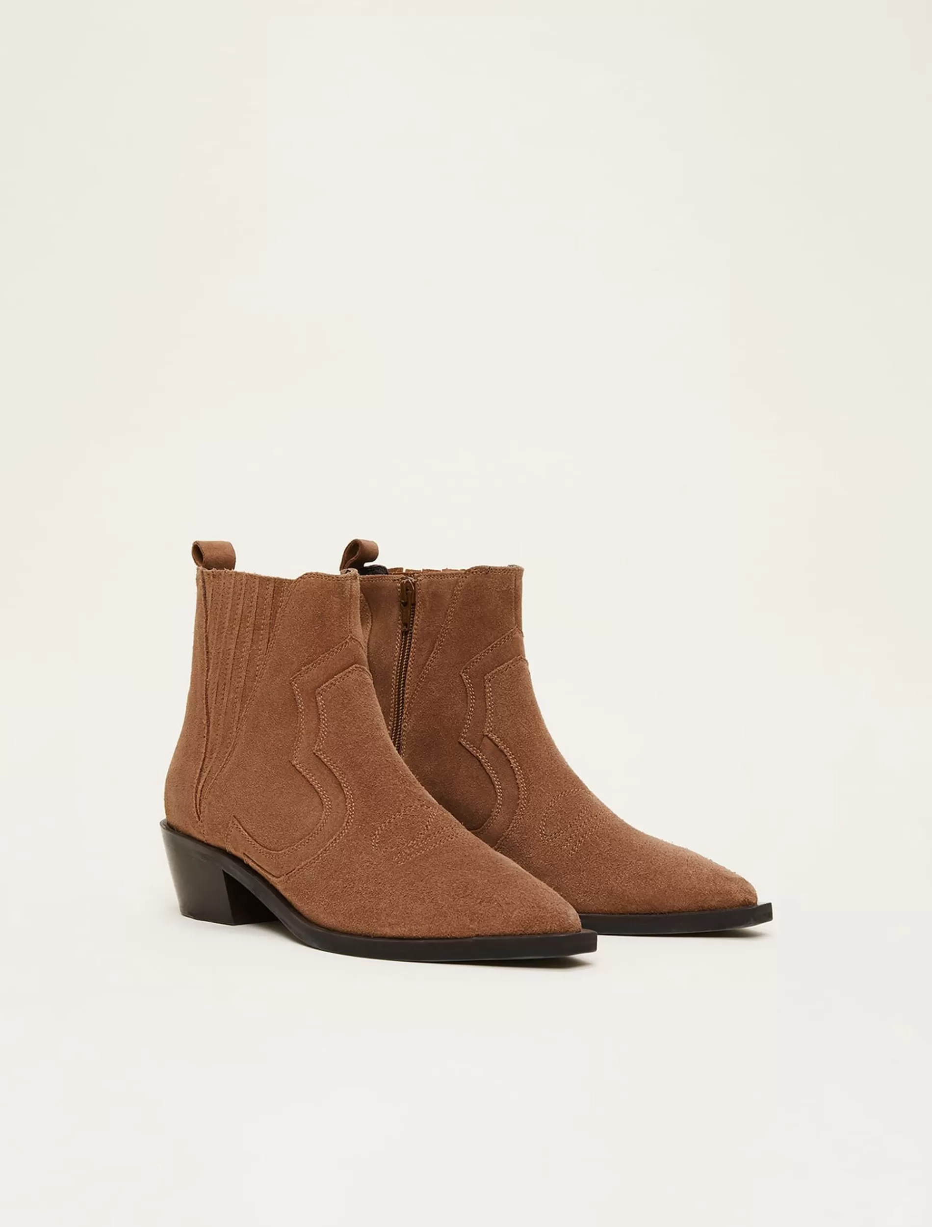 Phase Eight Suede Ankle Boots Tan Cheap