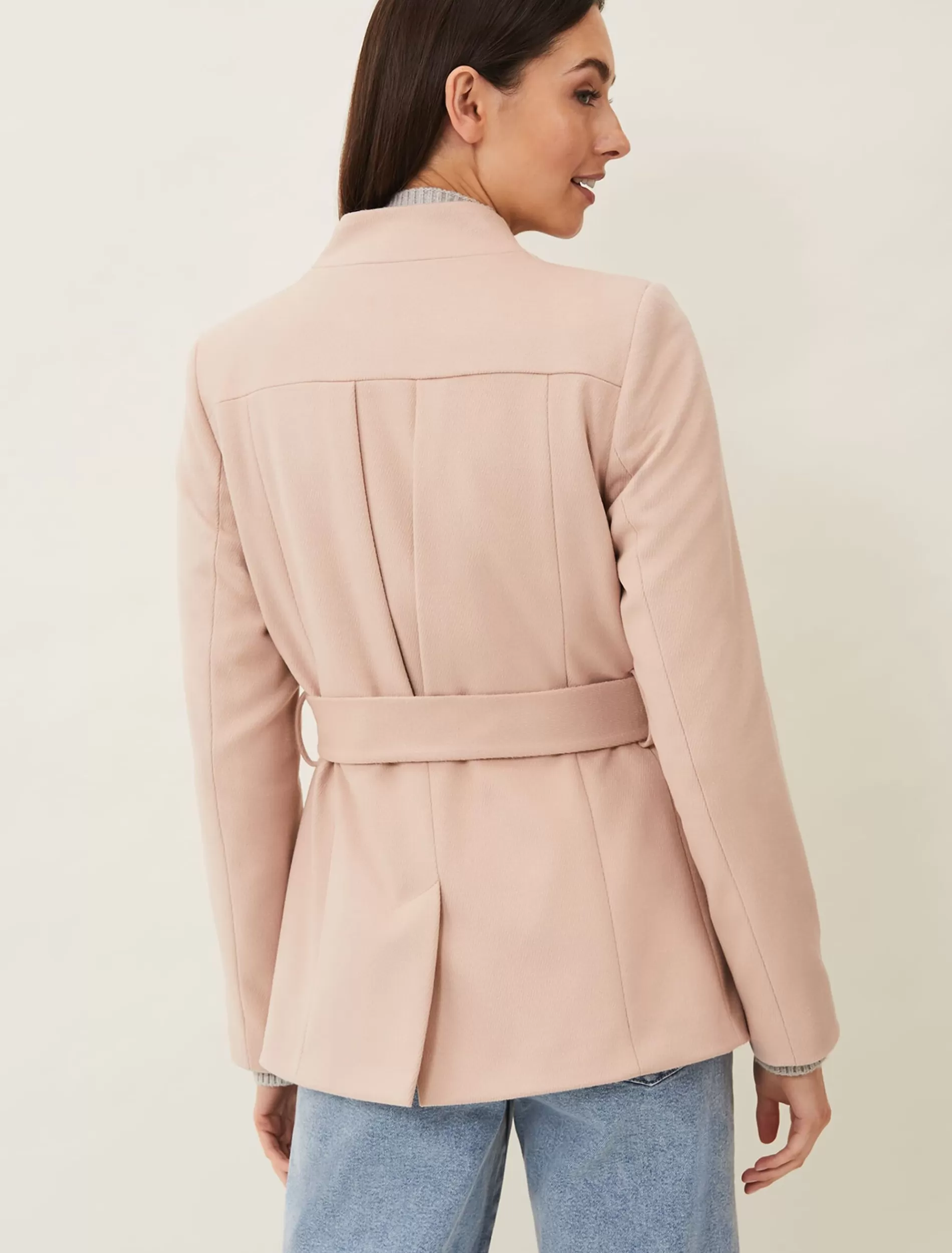 Phase Eight Susie Short Coat Nude Store