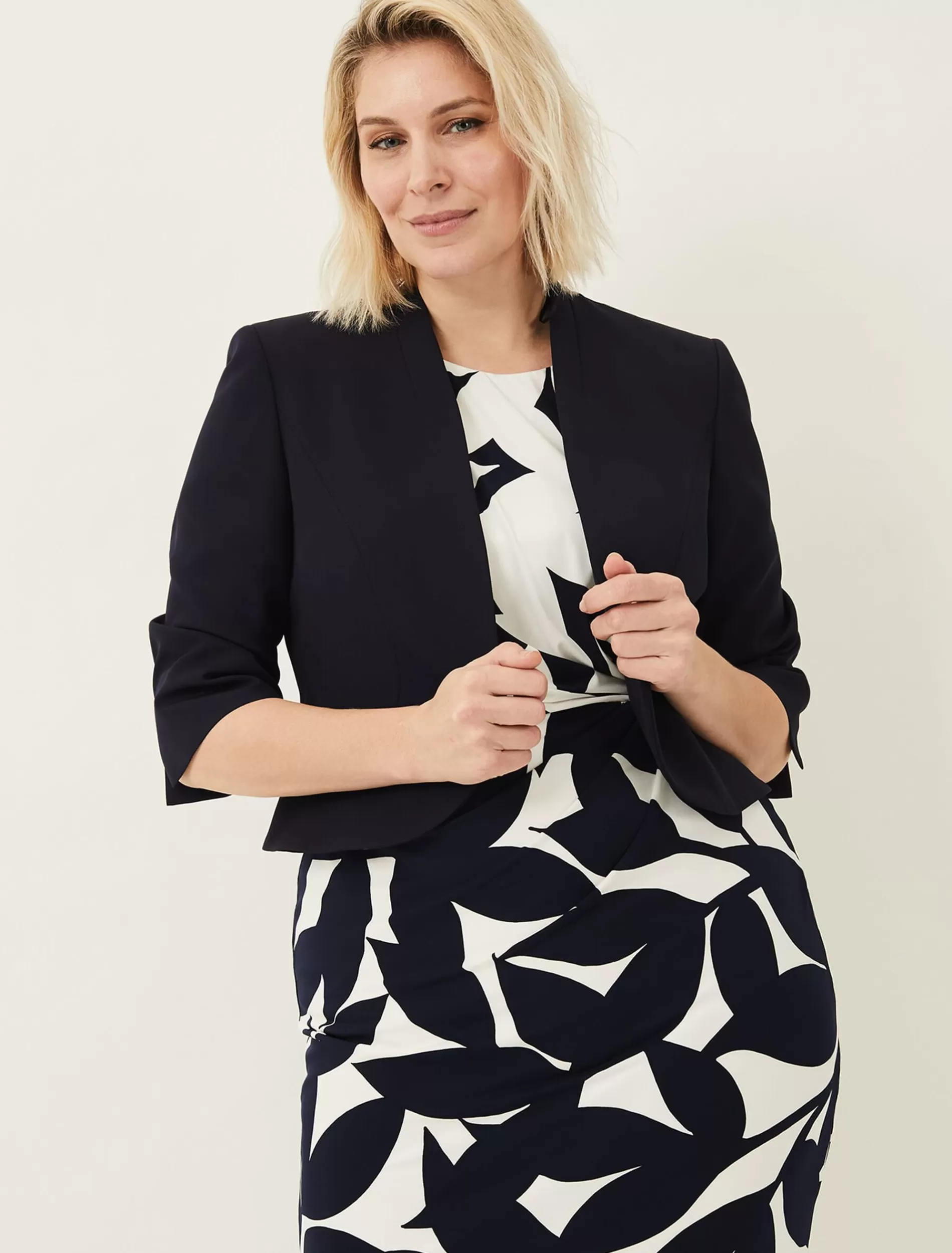 Phase Eight Tammy Occasion Jacket Navy Cheap