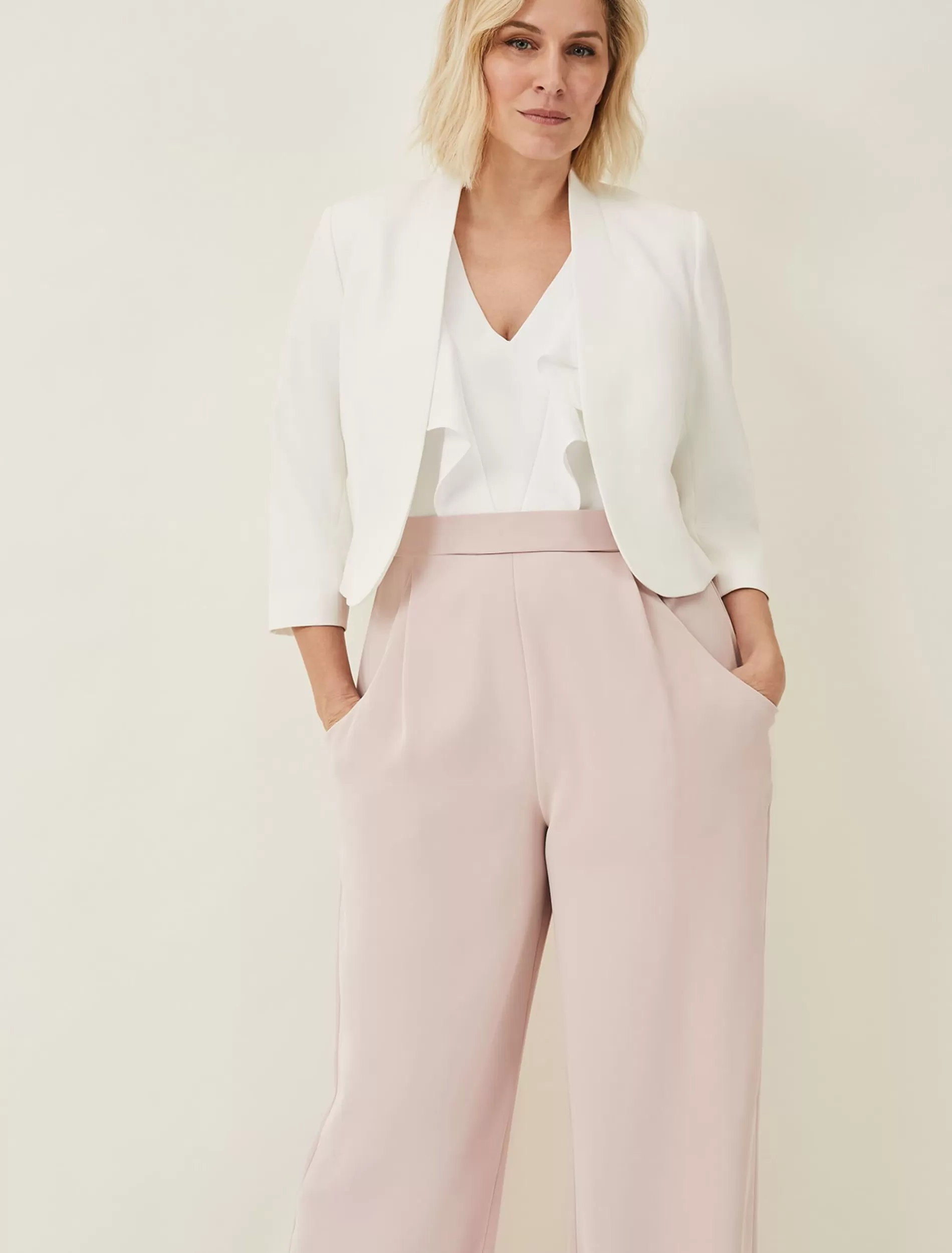 Phase Eight Taylor Occasion Jacket Ivory Best Sale