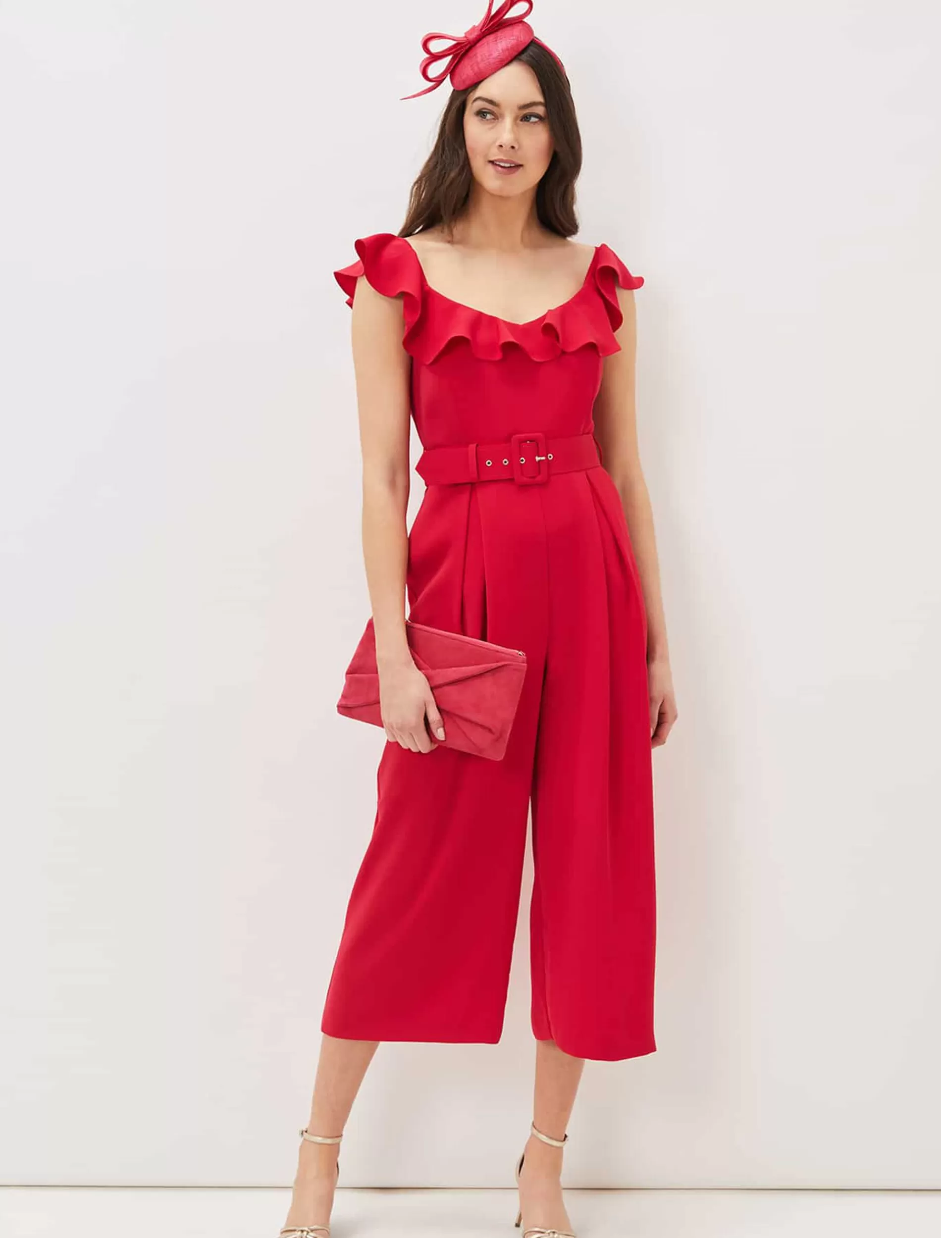 Phase Eight Tazanna Jumpsuit Lipstick Cheap