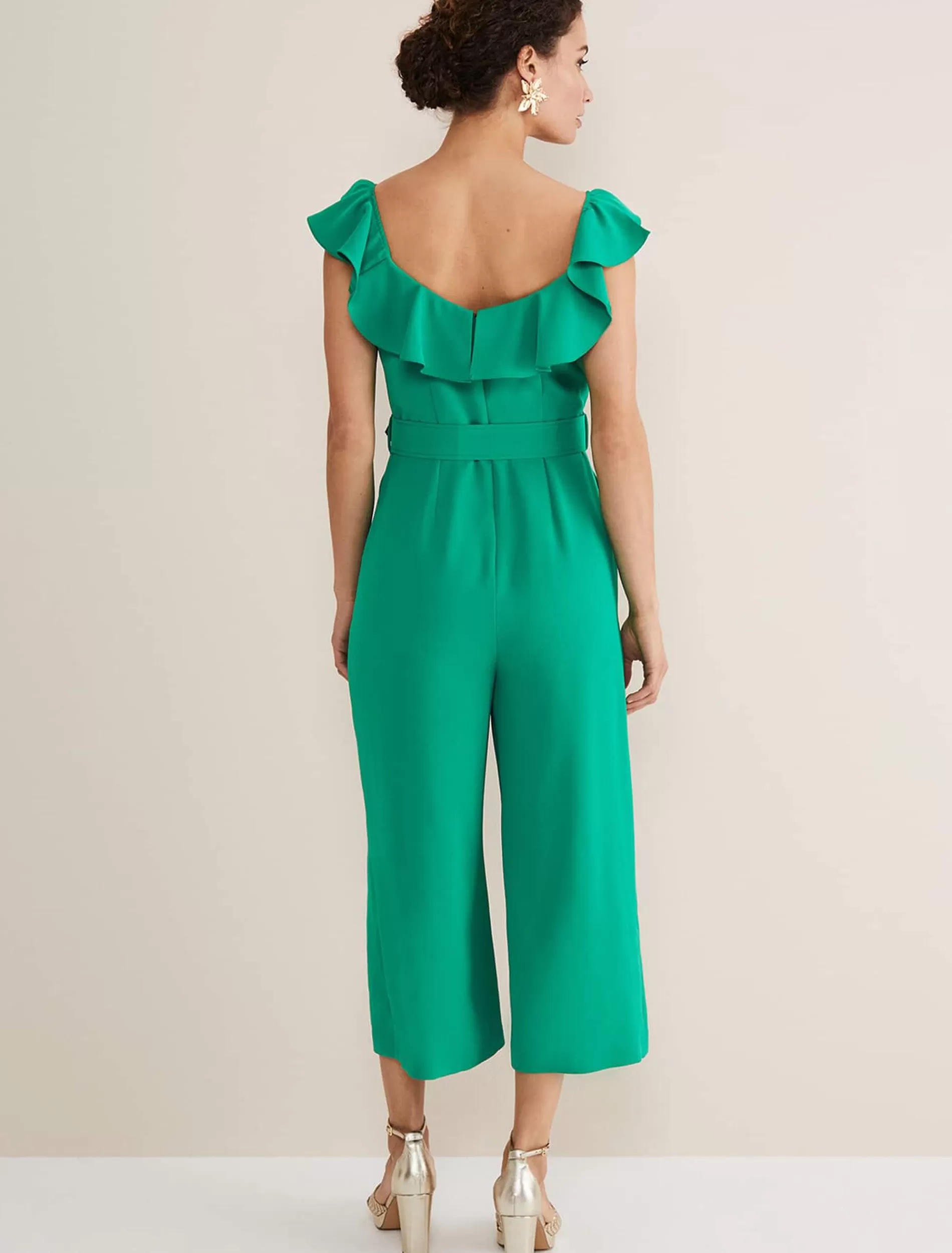 Phase Eight Tazanna Jumpsuit Grass Green Fashion