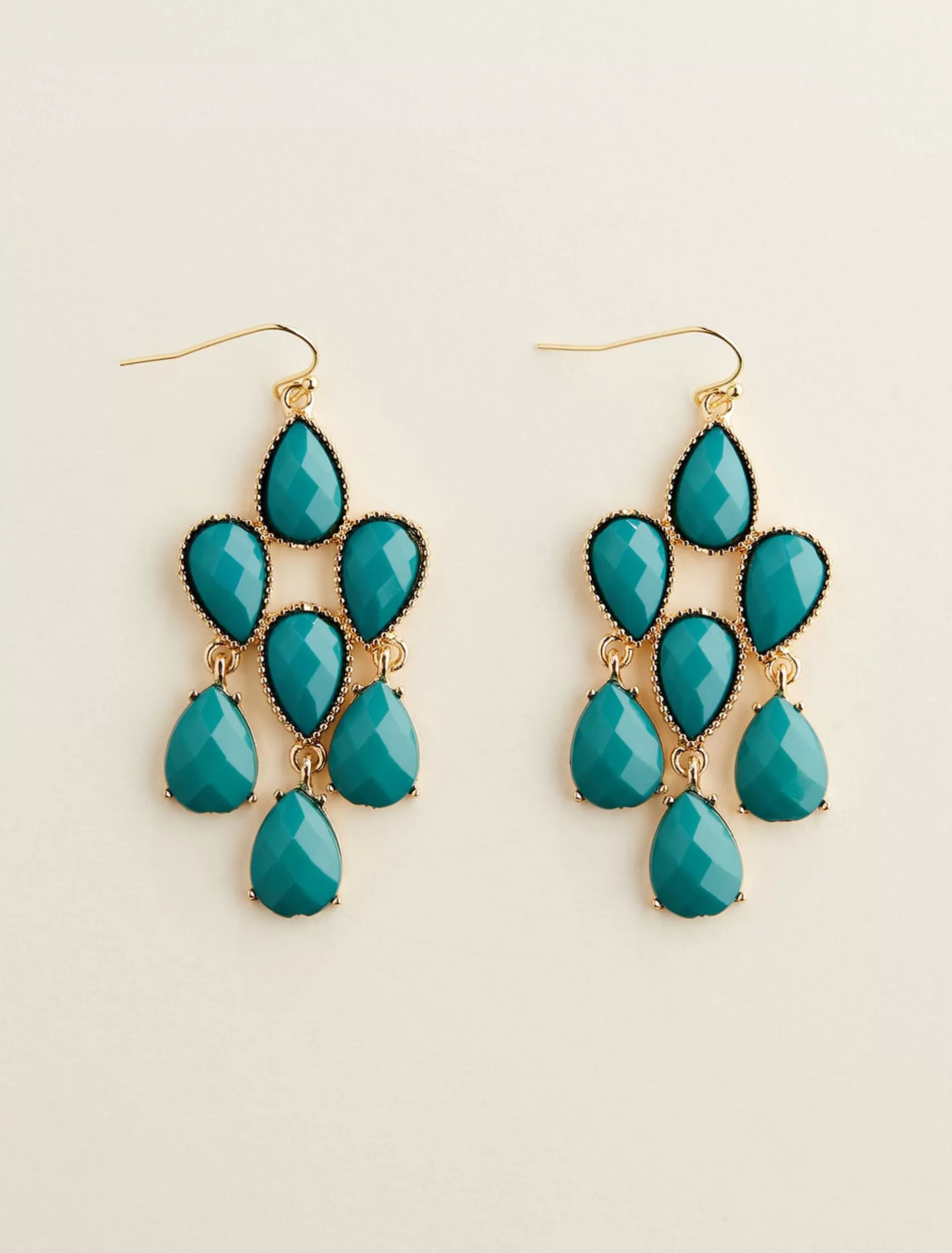 Phase Eight Teadrop Stone Drop Earring Jade Cheap