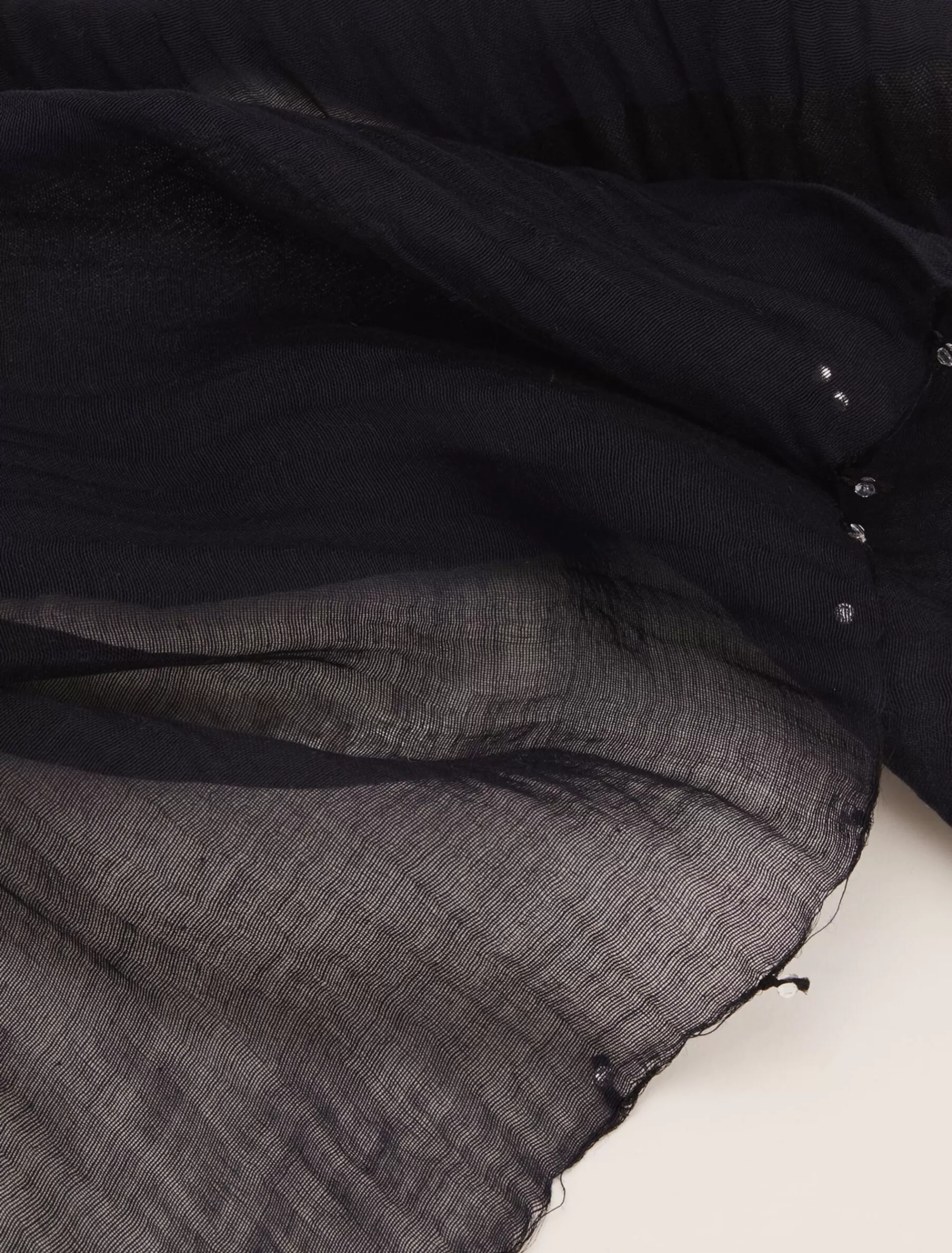 Phase Eight Terri Sparkle Hem Scarf Navy Online