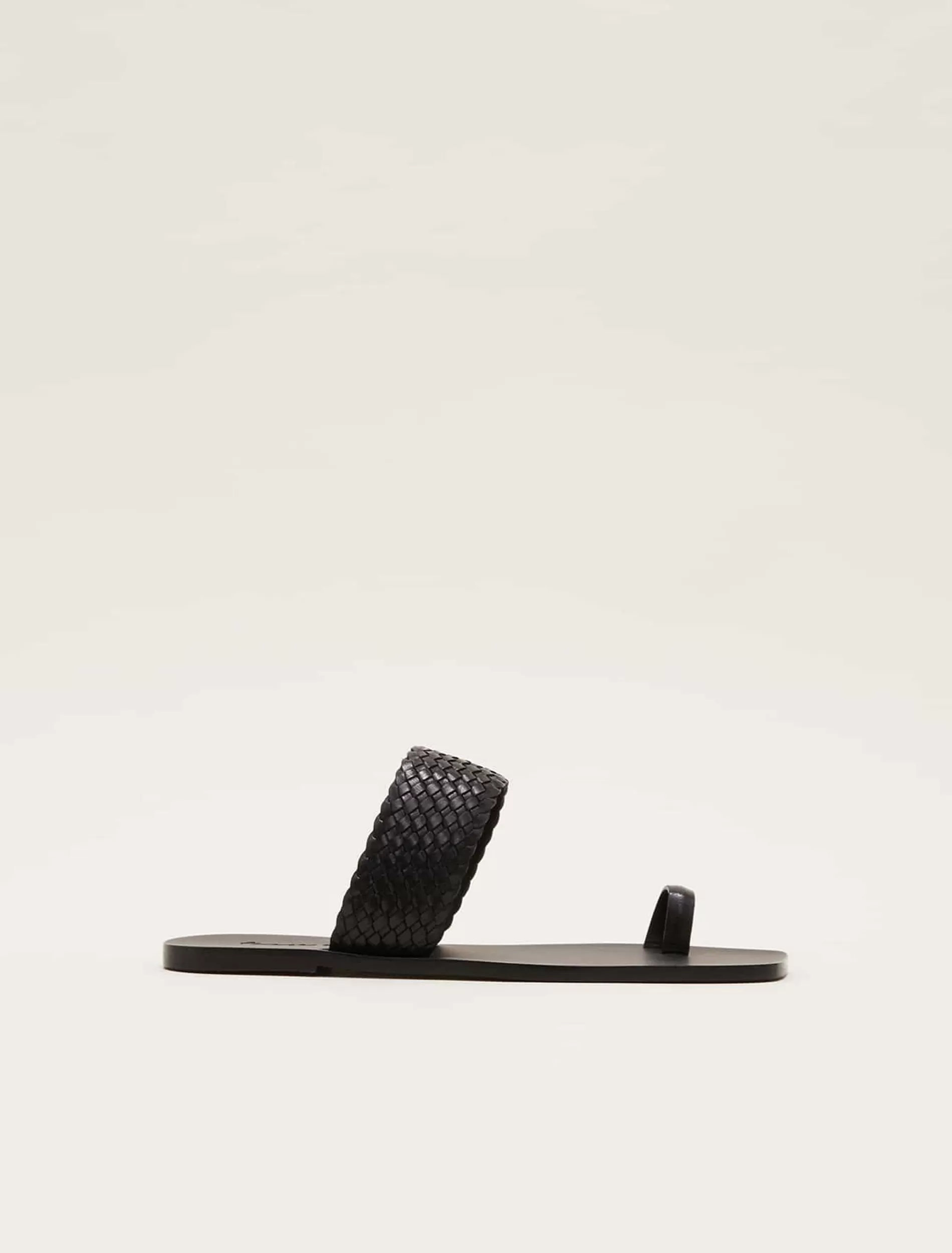 Phase Eight Toe Post Sandal Black Best Sale