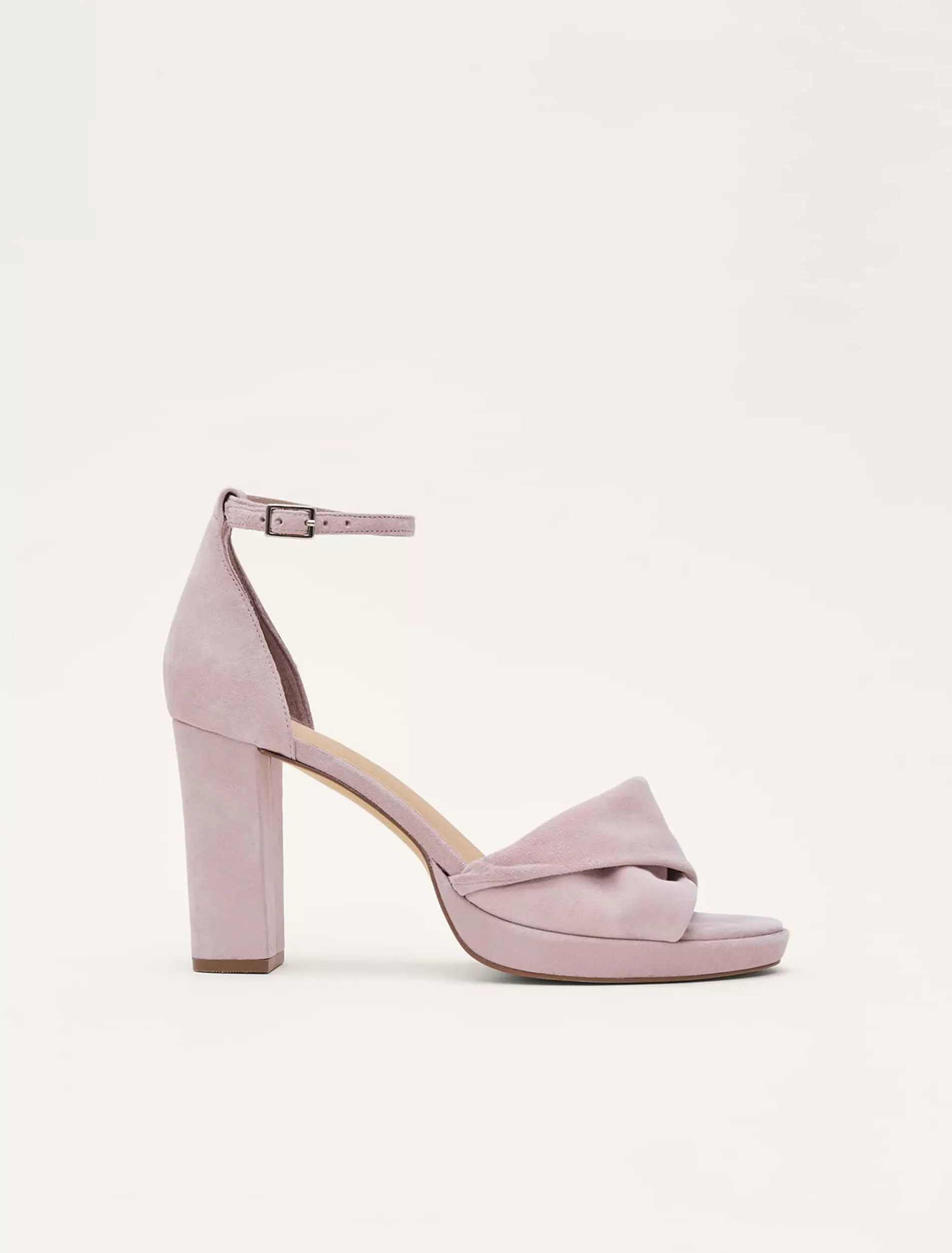 Phase Eight Twist Strap Platform Shoe Latte Clearance