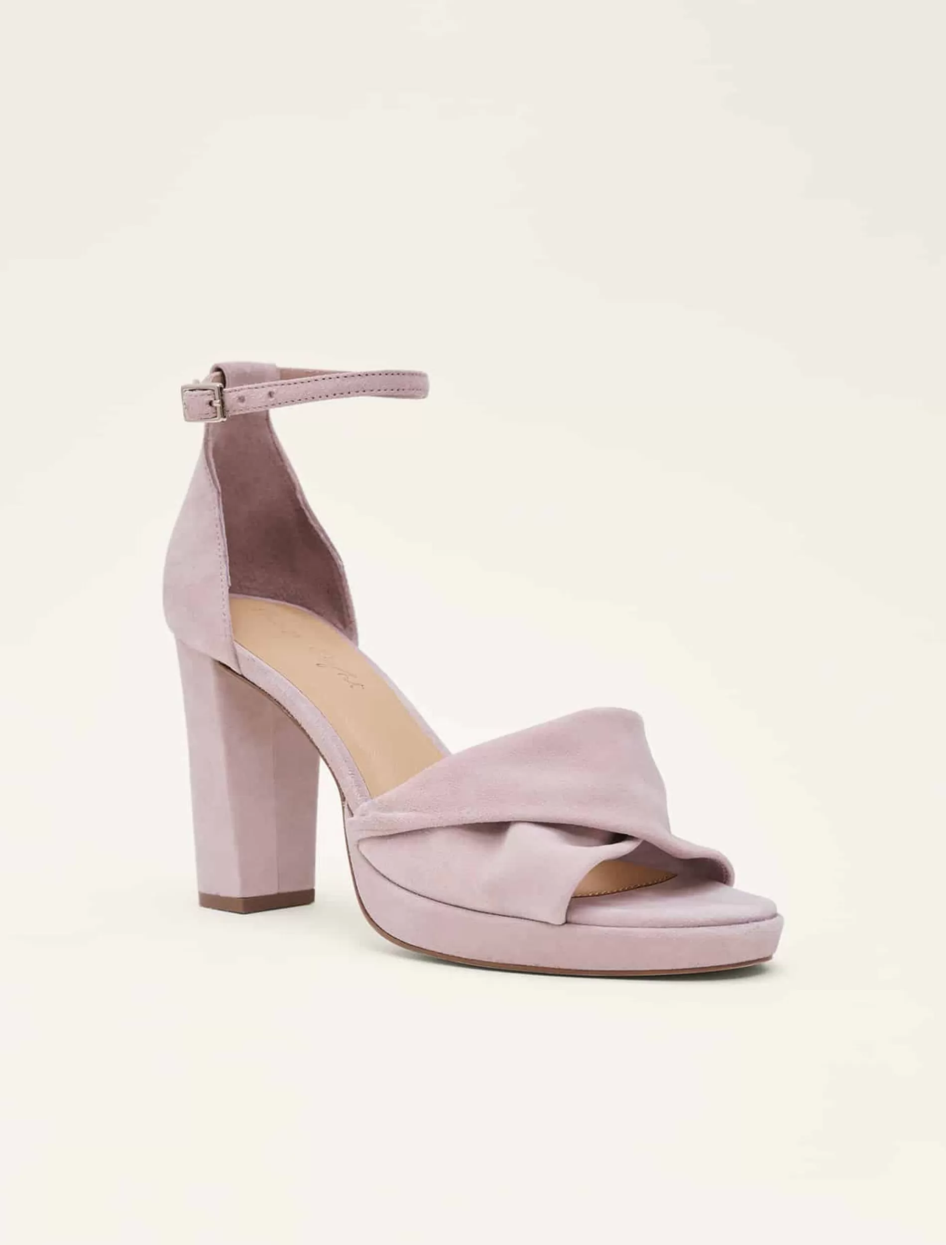 Phase Eight Twist Strap Platform Shoe Latte Clearance