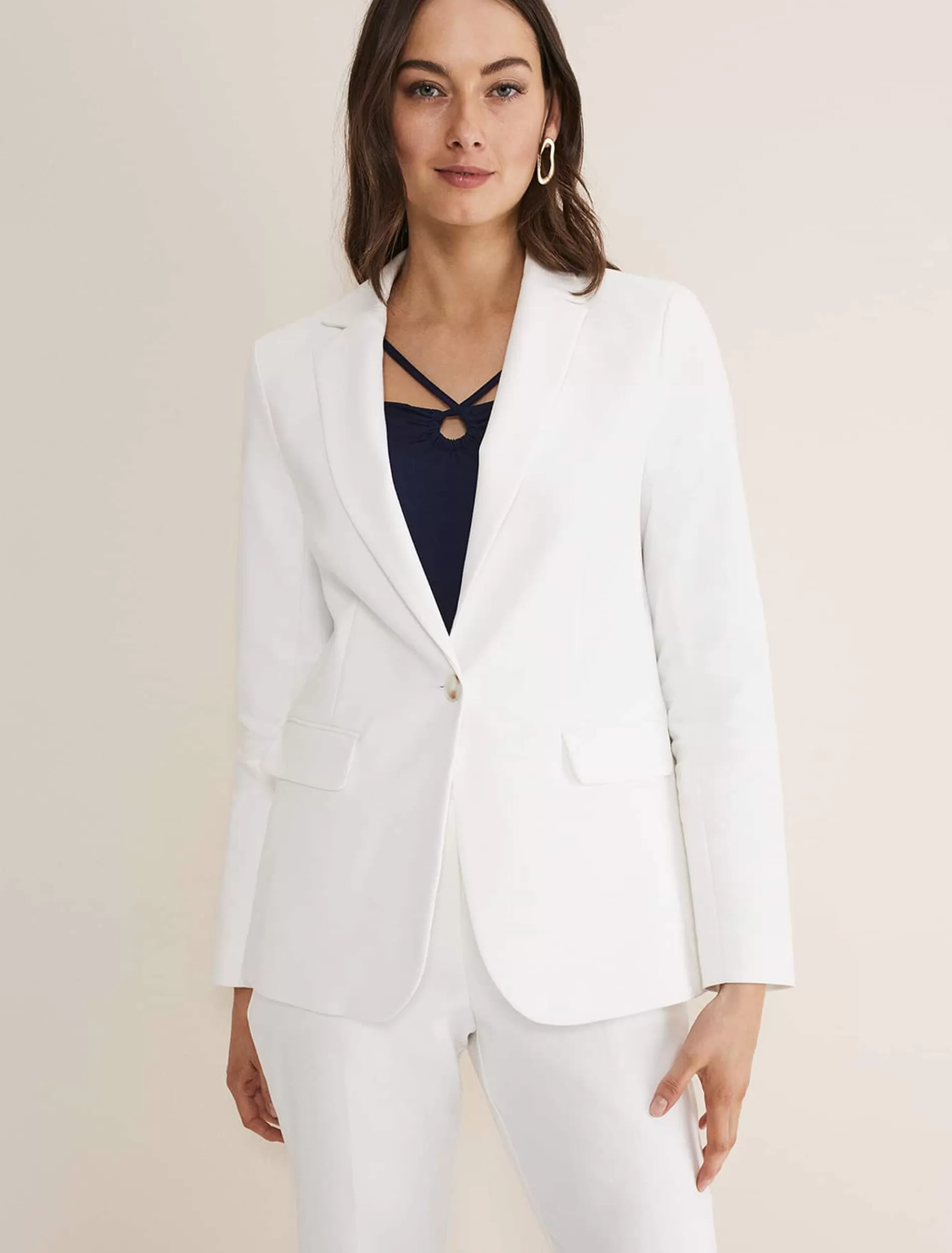 Phase Eight Ulrica Blazer White New