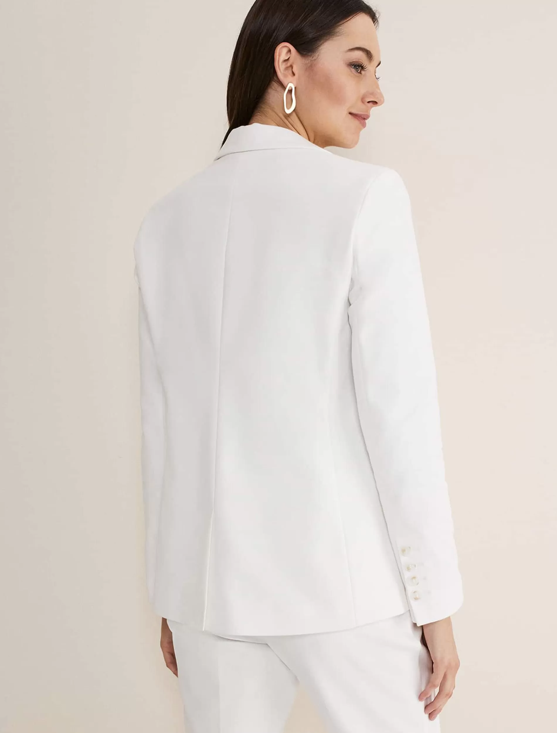 Phase Eight Ulrica Blazer White New