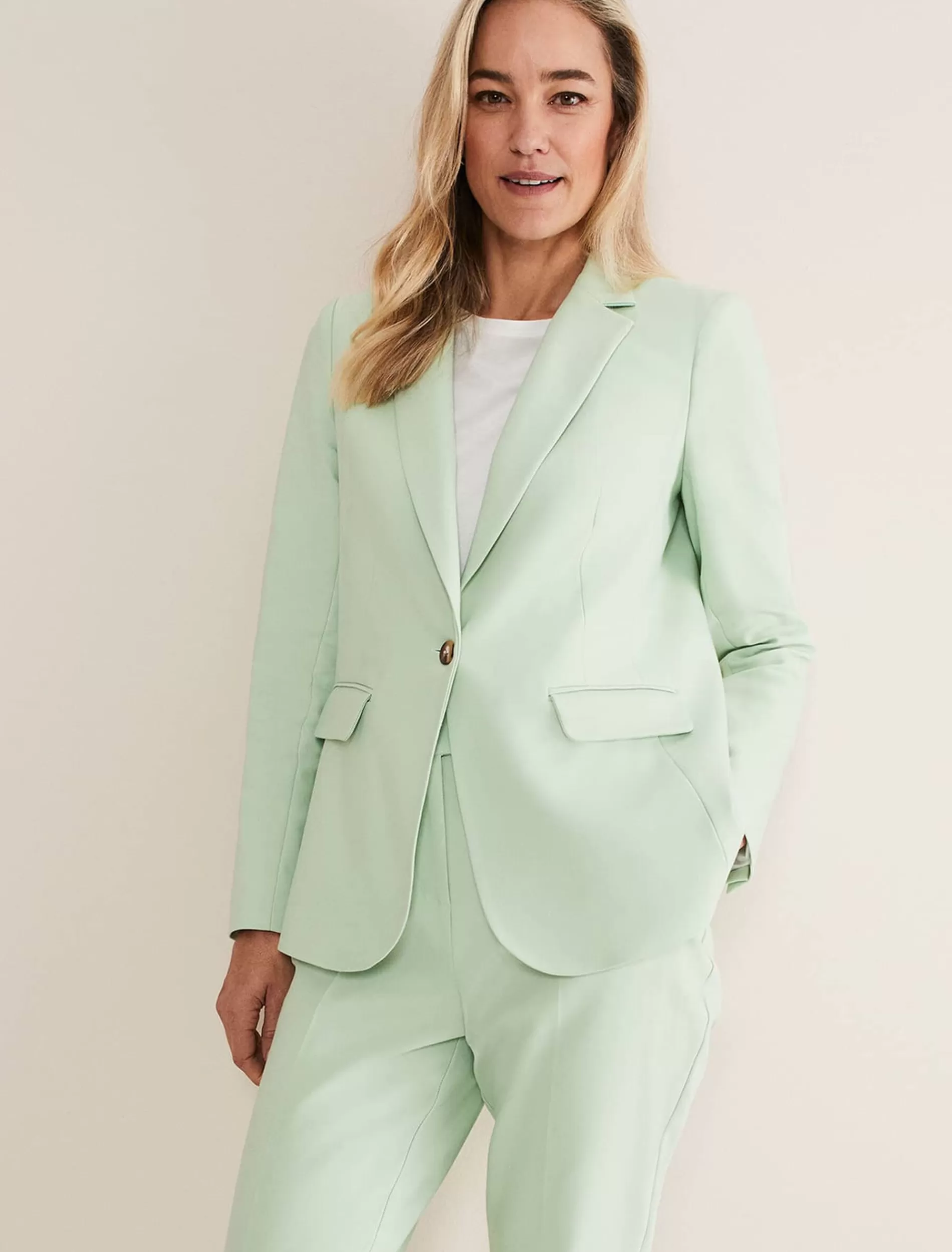 Phase Eight Ulrica Green Blazer Pistachio Flash Sale