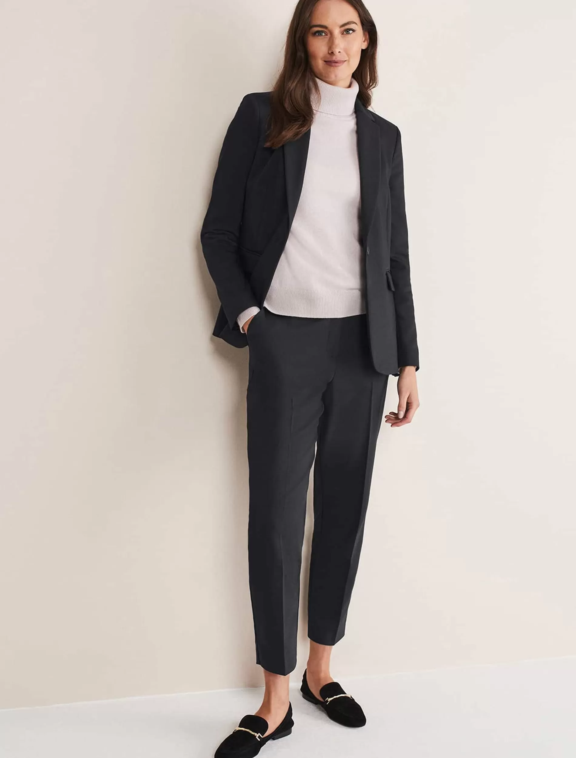 Phase Eight Ulrica Straight Leg Trousers Black Flash Sale