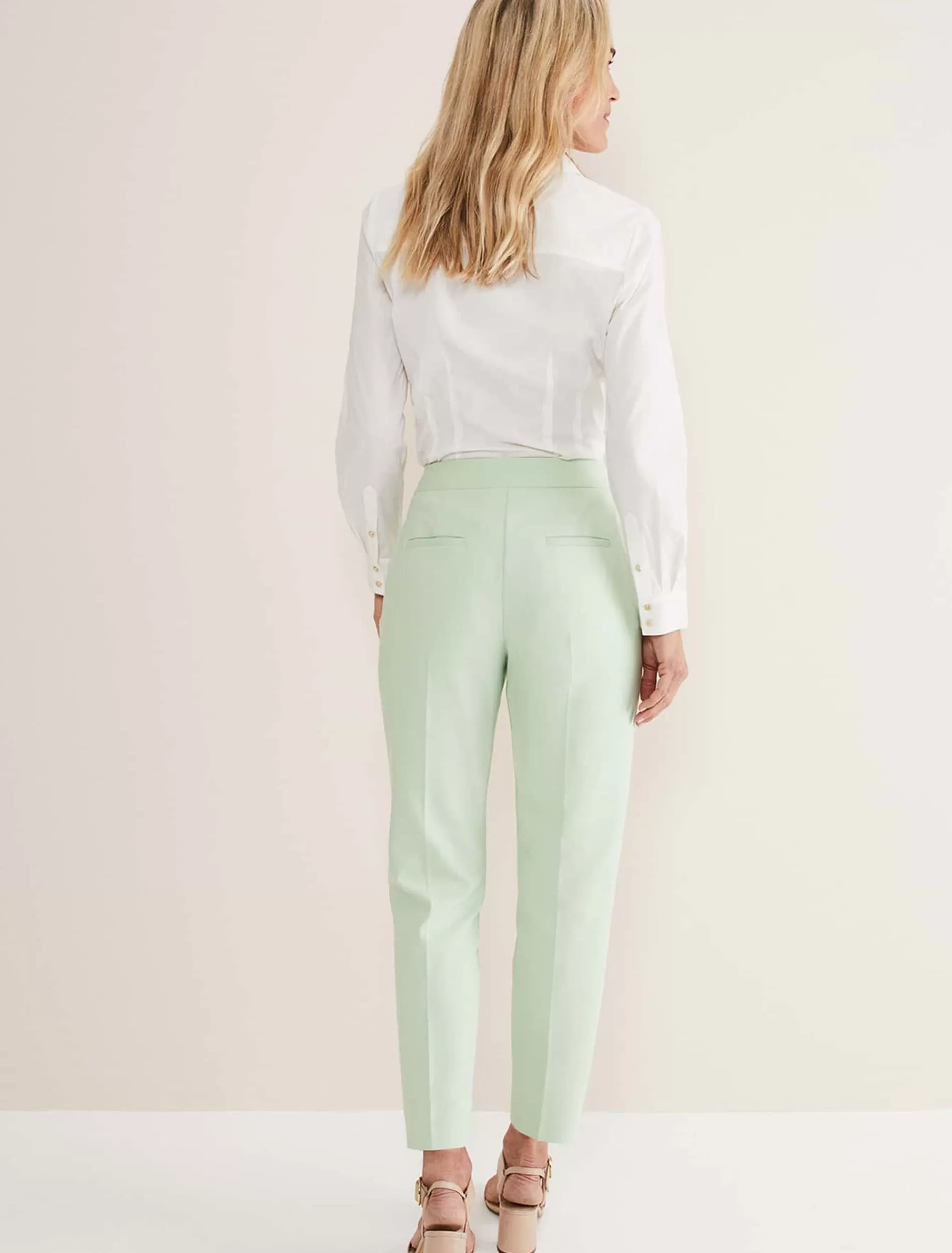 Phase Eight Ulrica Straight Leg Trousers Pistachio Best