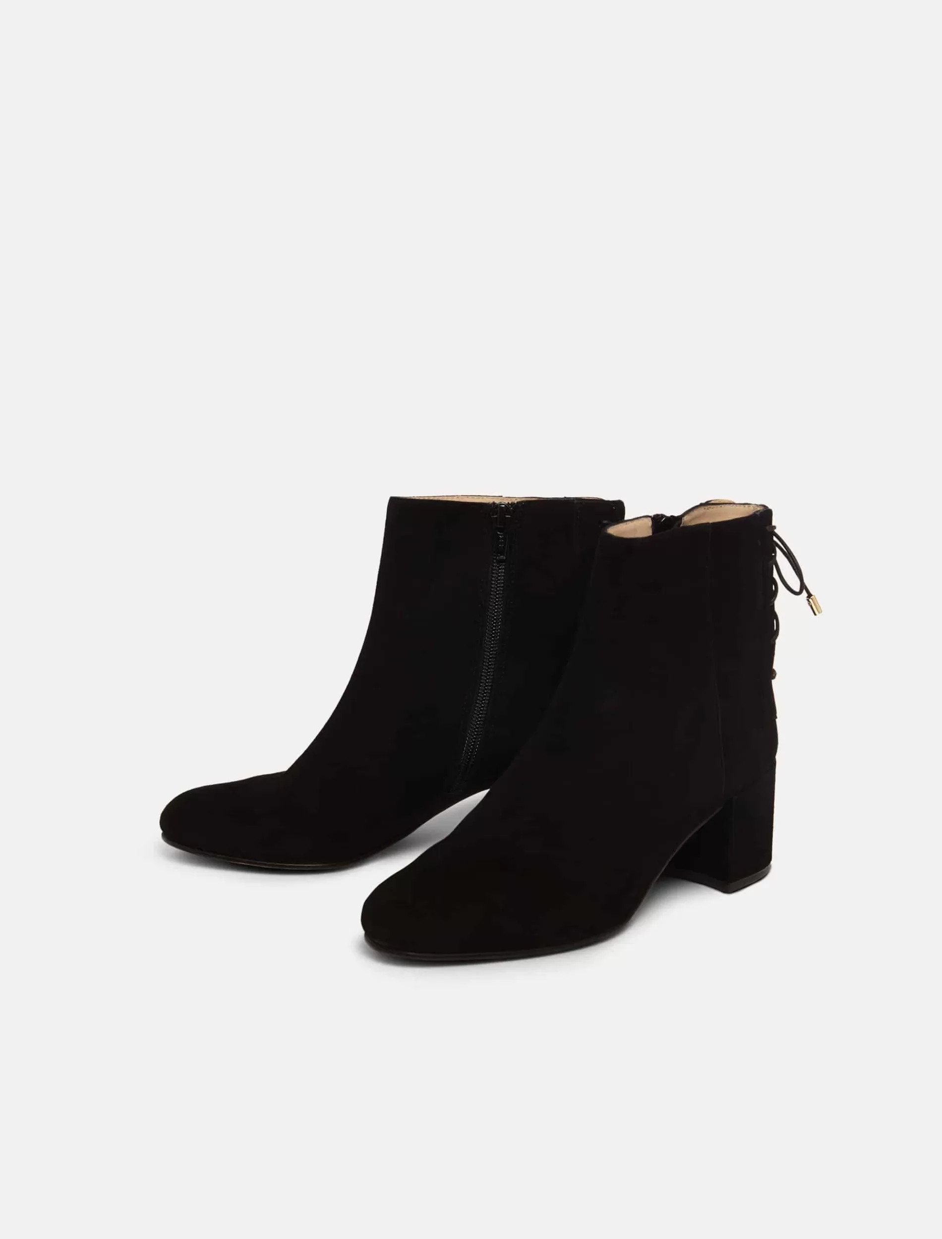 Phase Eight Valentine Lace Back Boots Black Online