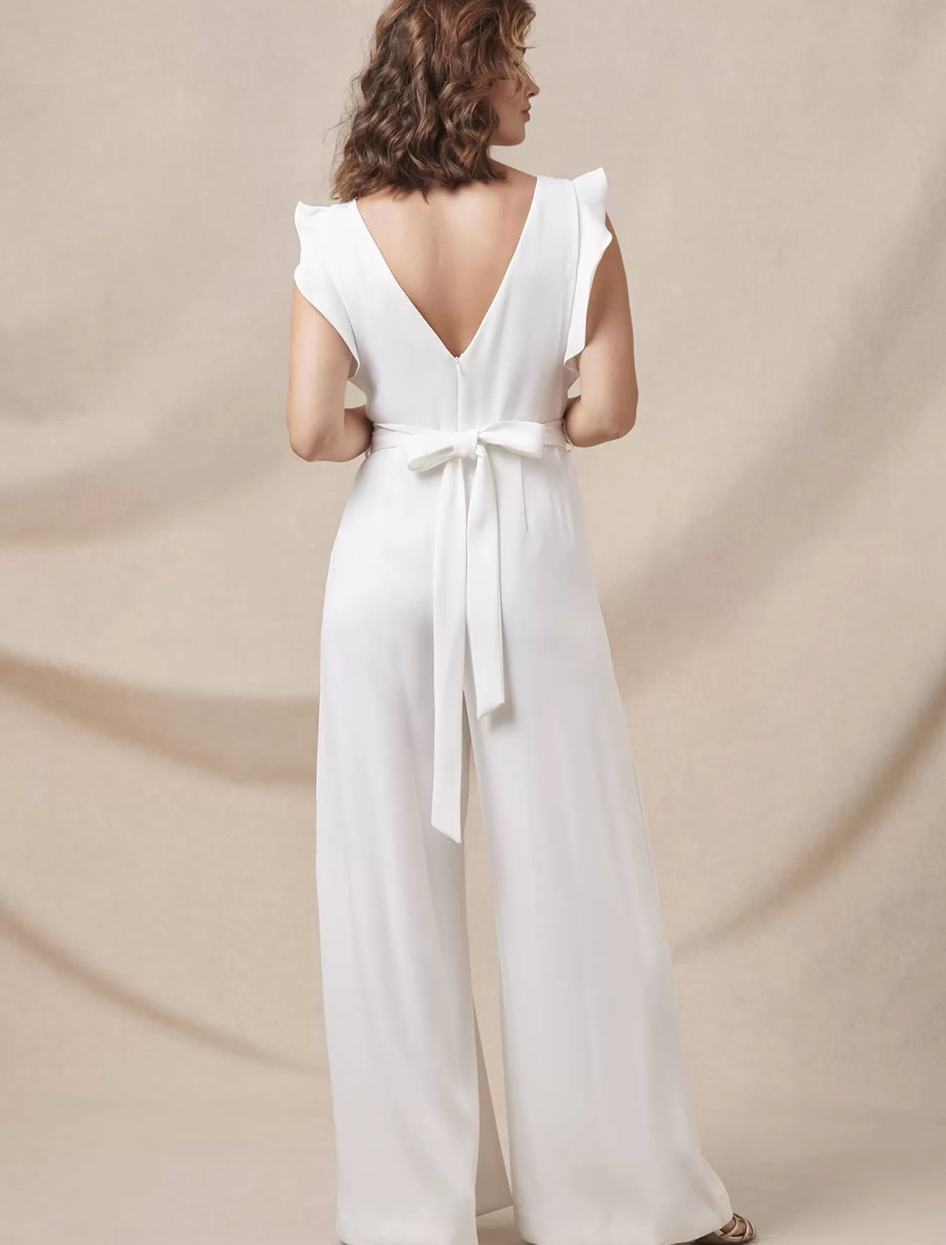 Phase Eight Victoriana Wedding Jumpsuit Ivory Best