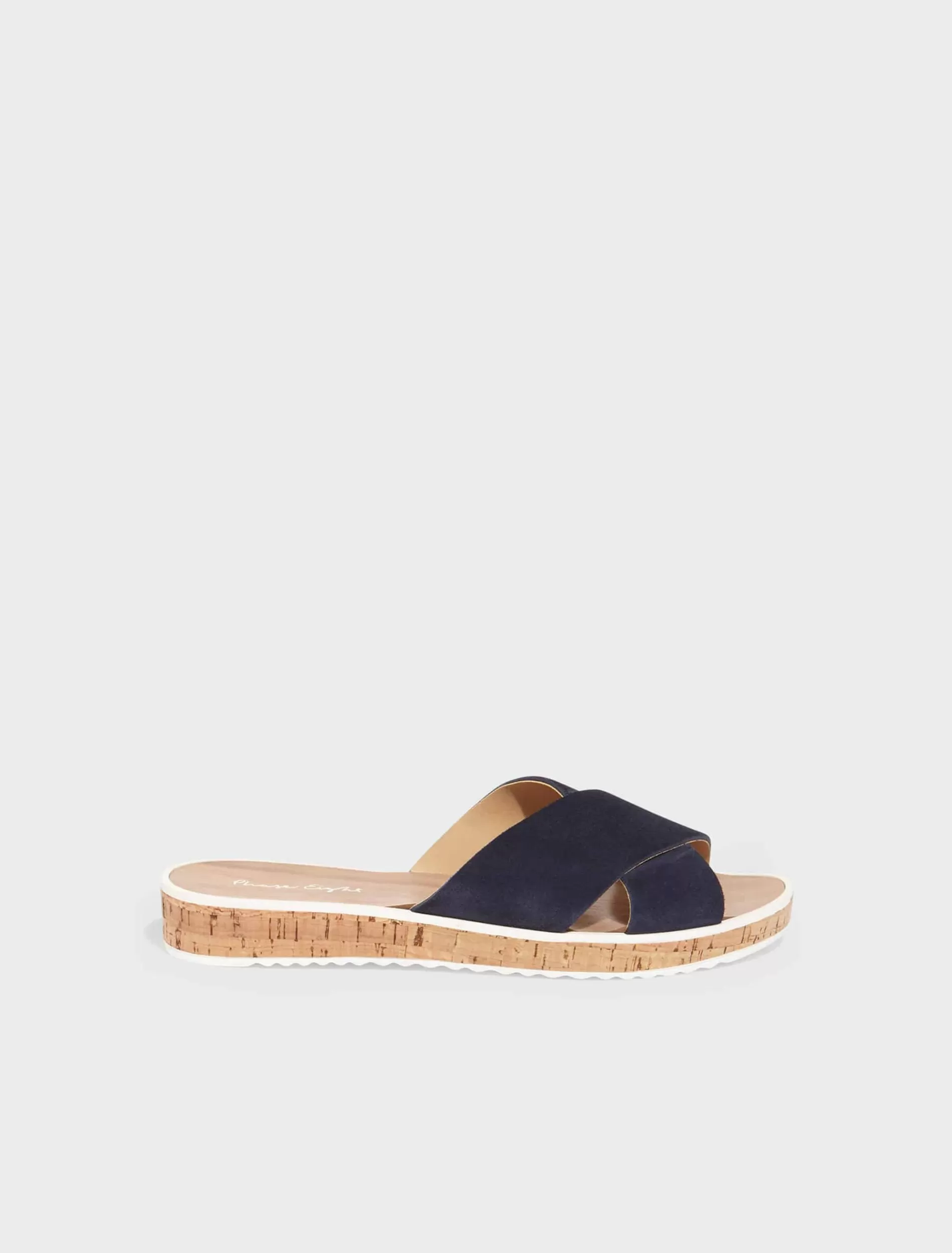 Phase Eight Vida Cross Front Sandals Navy Cheap